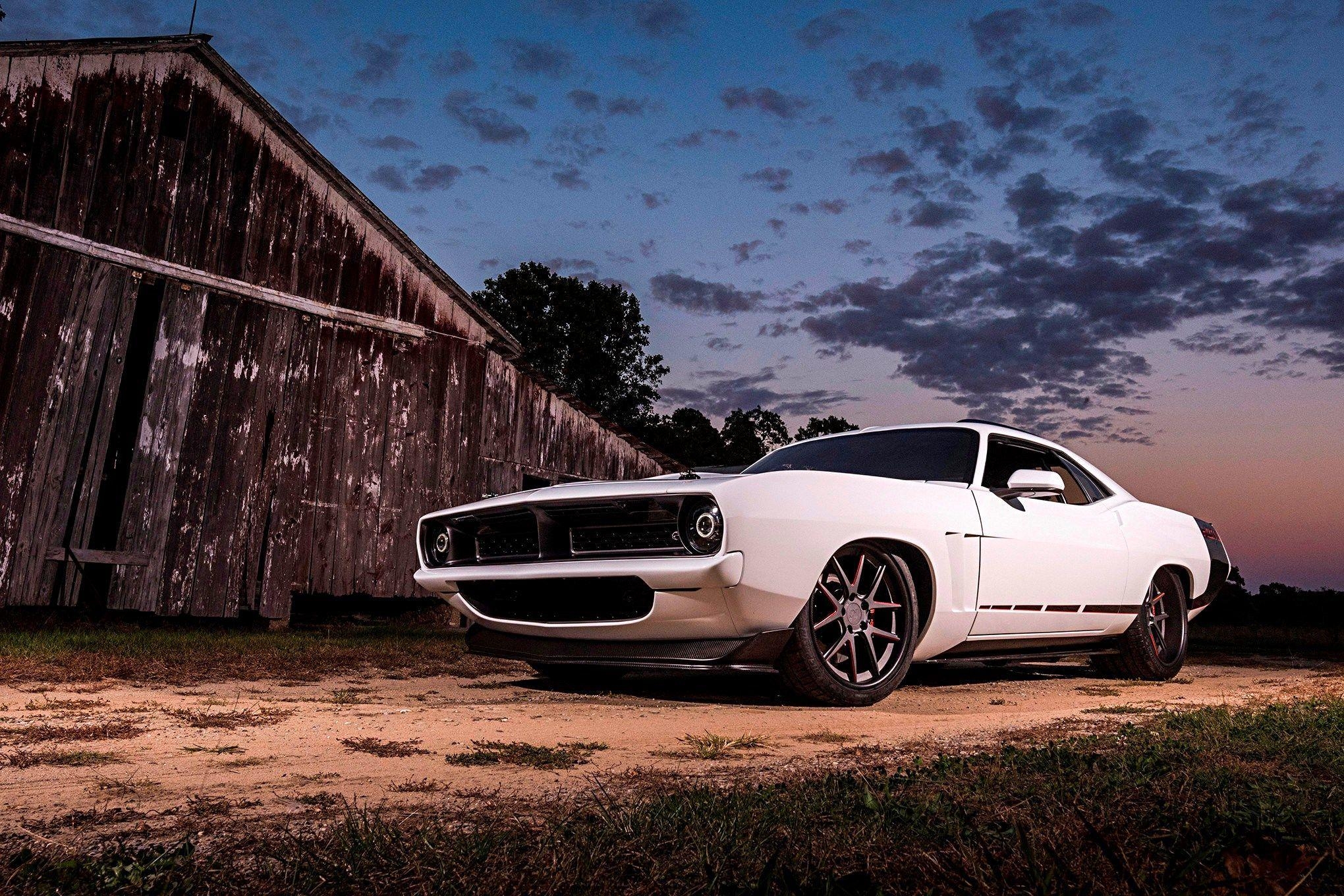 Plymouth Barracuda, Neilson, Wände, Fahrzeugansicht, Auto, 2040x1360 HD Desktop