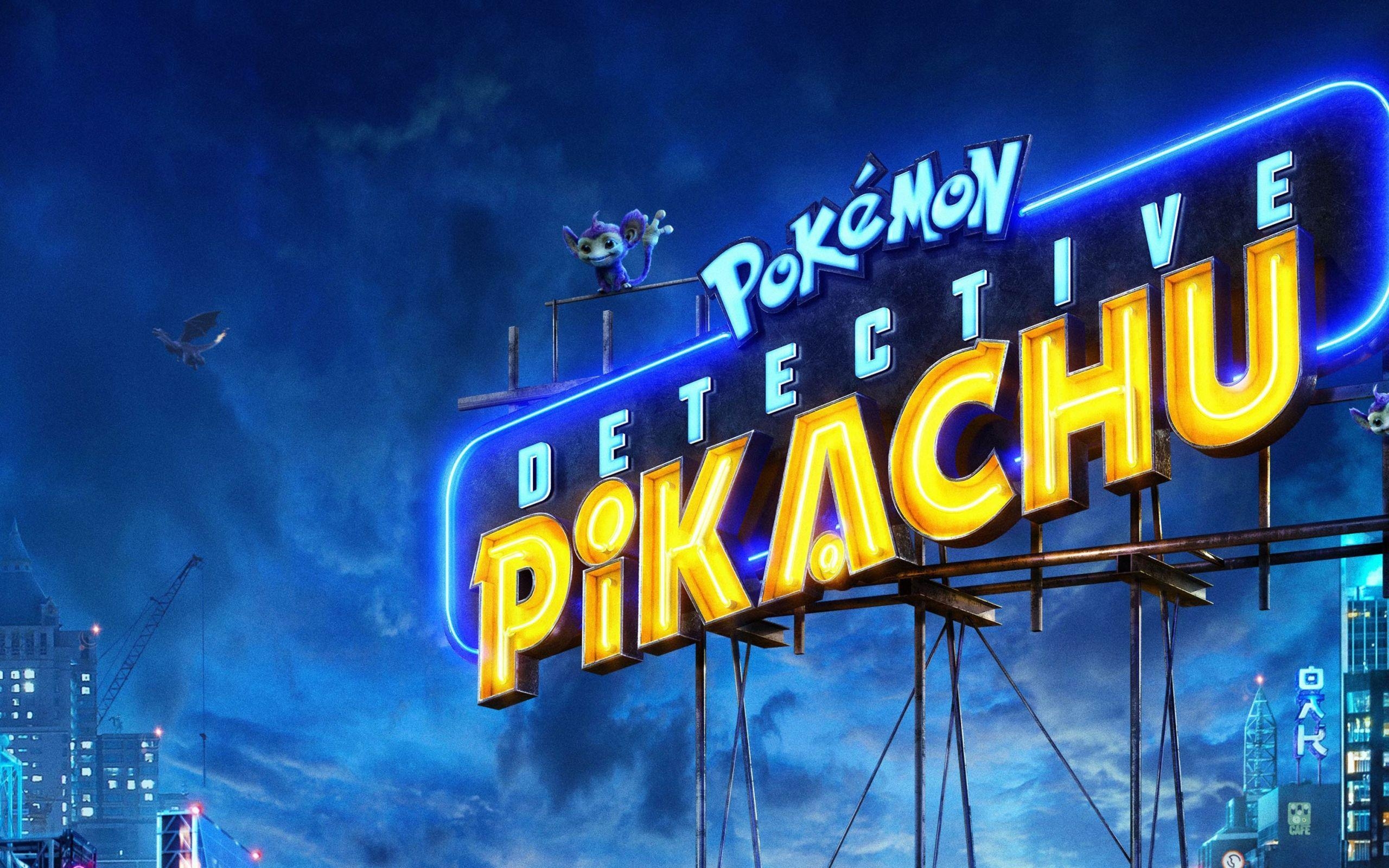 Pokémon, Pikachu, Filmplakat, Animation, 2560x1600 HD Desktop