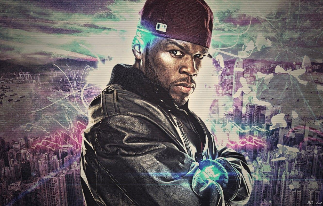 50 Cent, Musik, Stadt, Rap, Künstler, 1340x850 HD Desktop