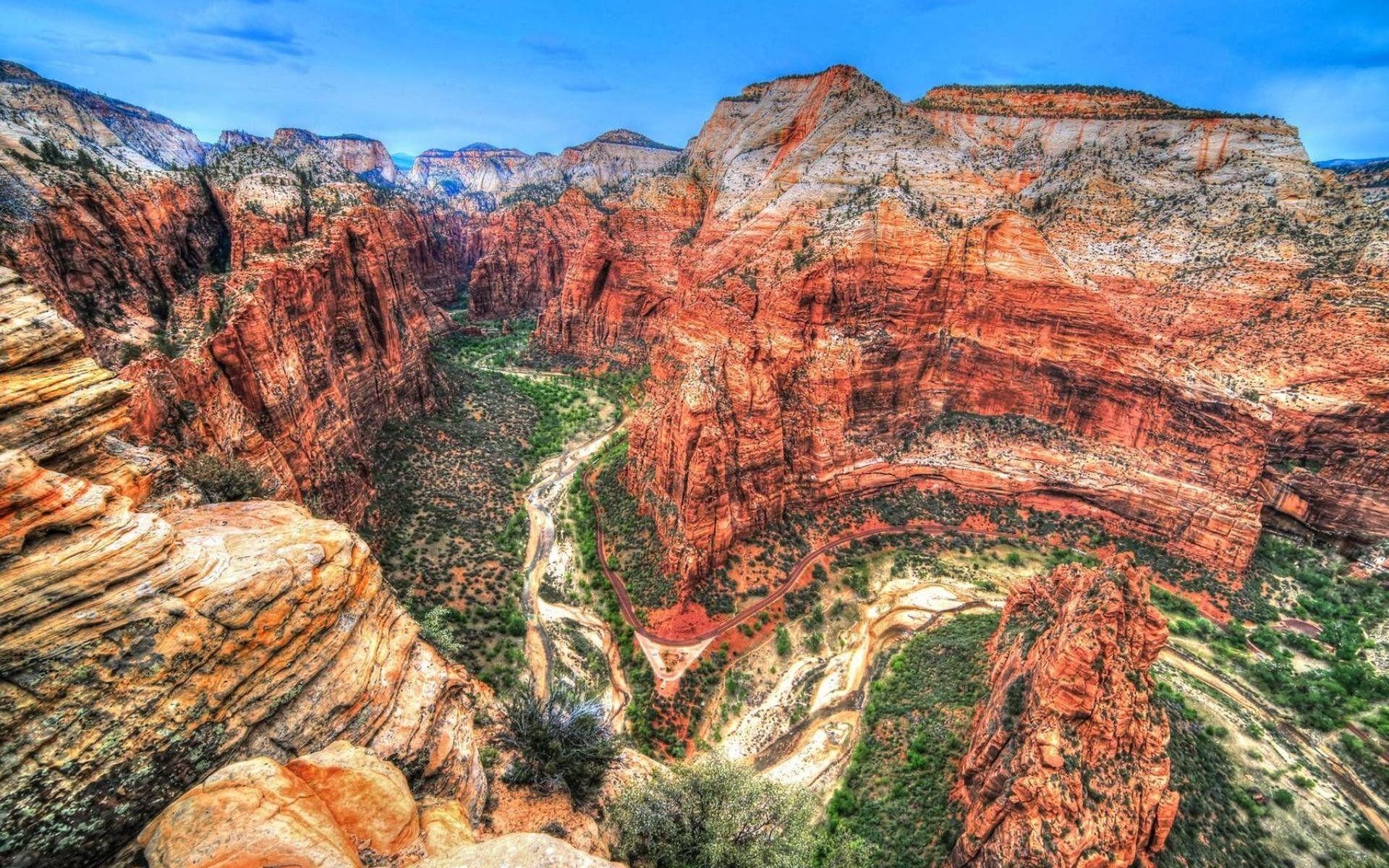 Zion Nationalpark, Hintergrundbild, kostenlos, USA, Download, 1920x1200 HD Desktop