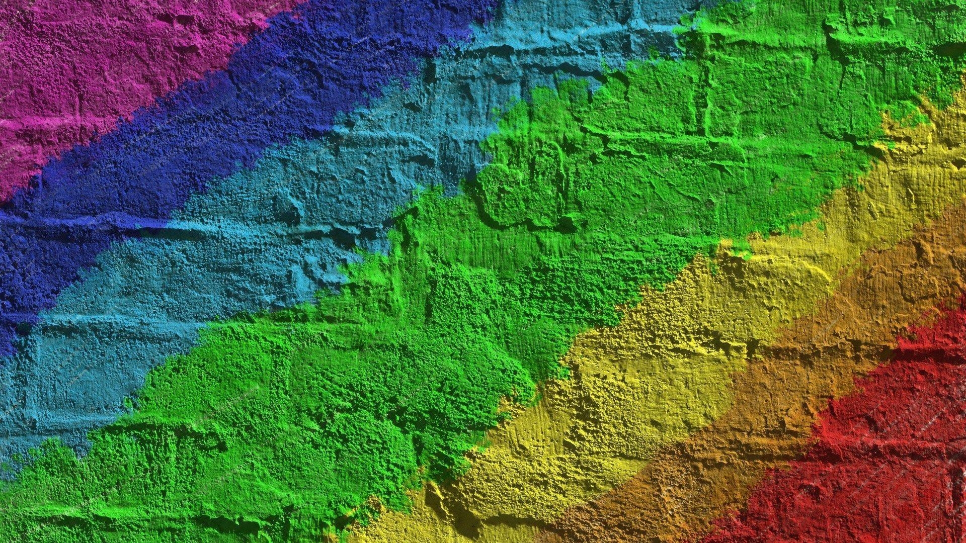 HD, Regenbogen, Farben, leuchtend, Hintergrund, 1920x1080 Full HD Desktop