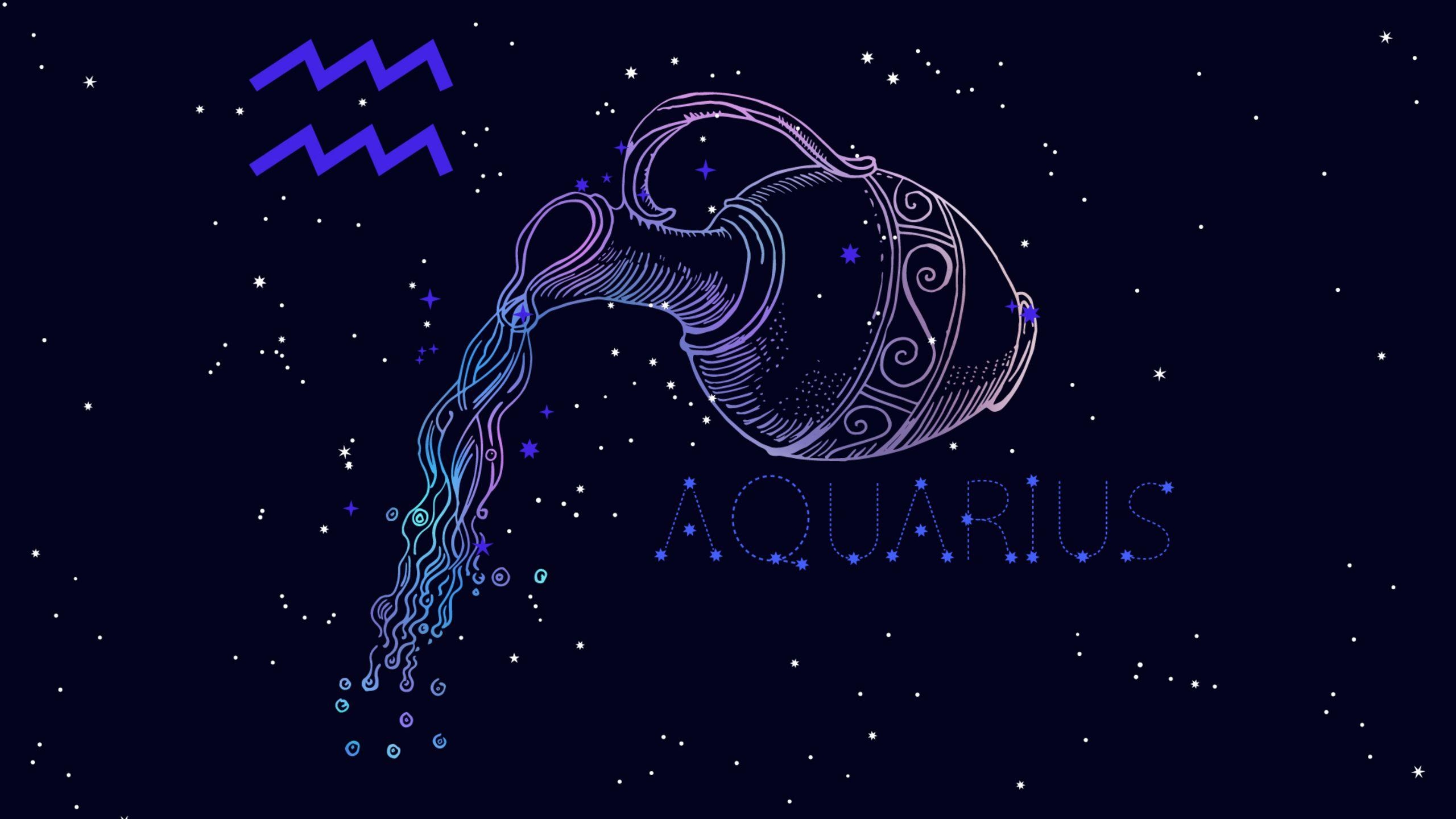 Sternzeichen, Bedeutung, Persönlichkeit, Aquarius, Astrologie, 2560x1440 HD Desktop