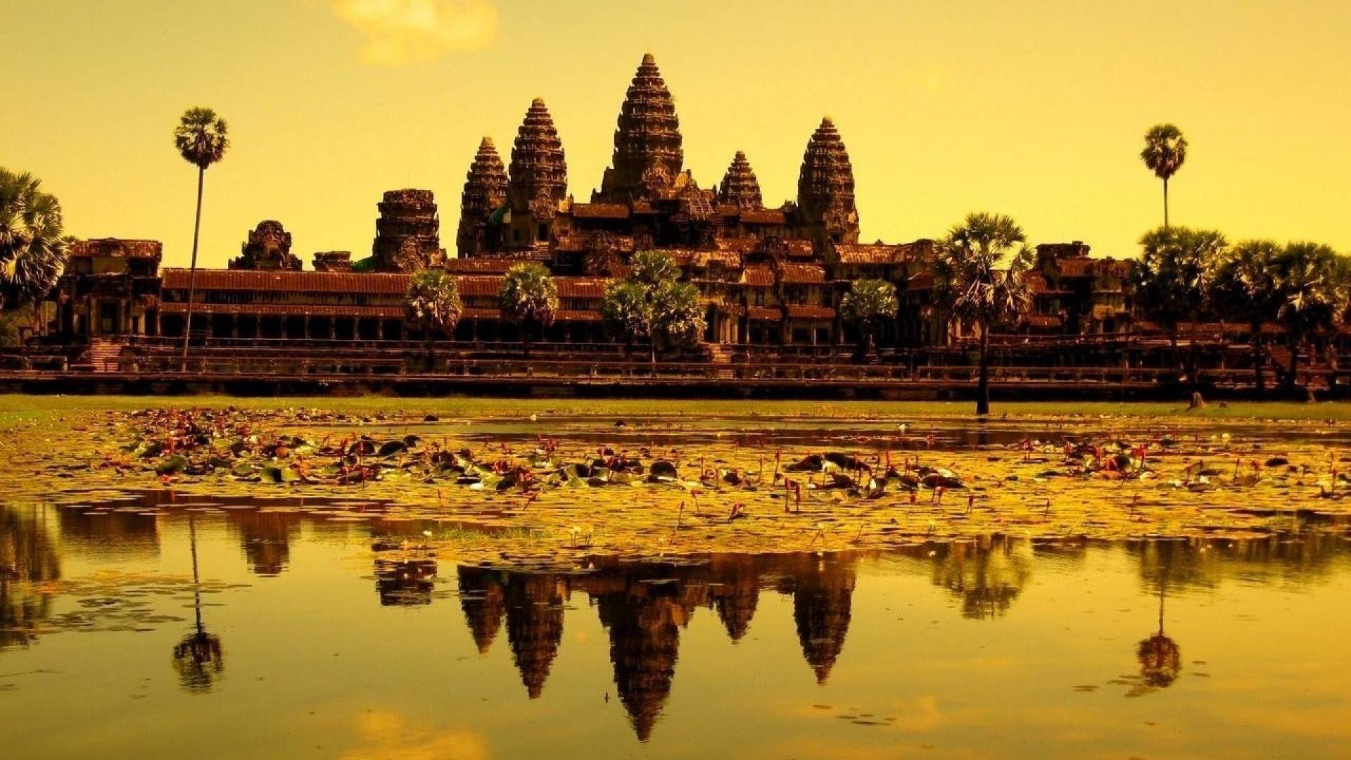 Angkor Wat, Hintergrund, Bild, Kambodscha, Kultur, 1920x1080 Full HD Desktop