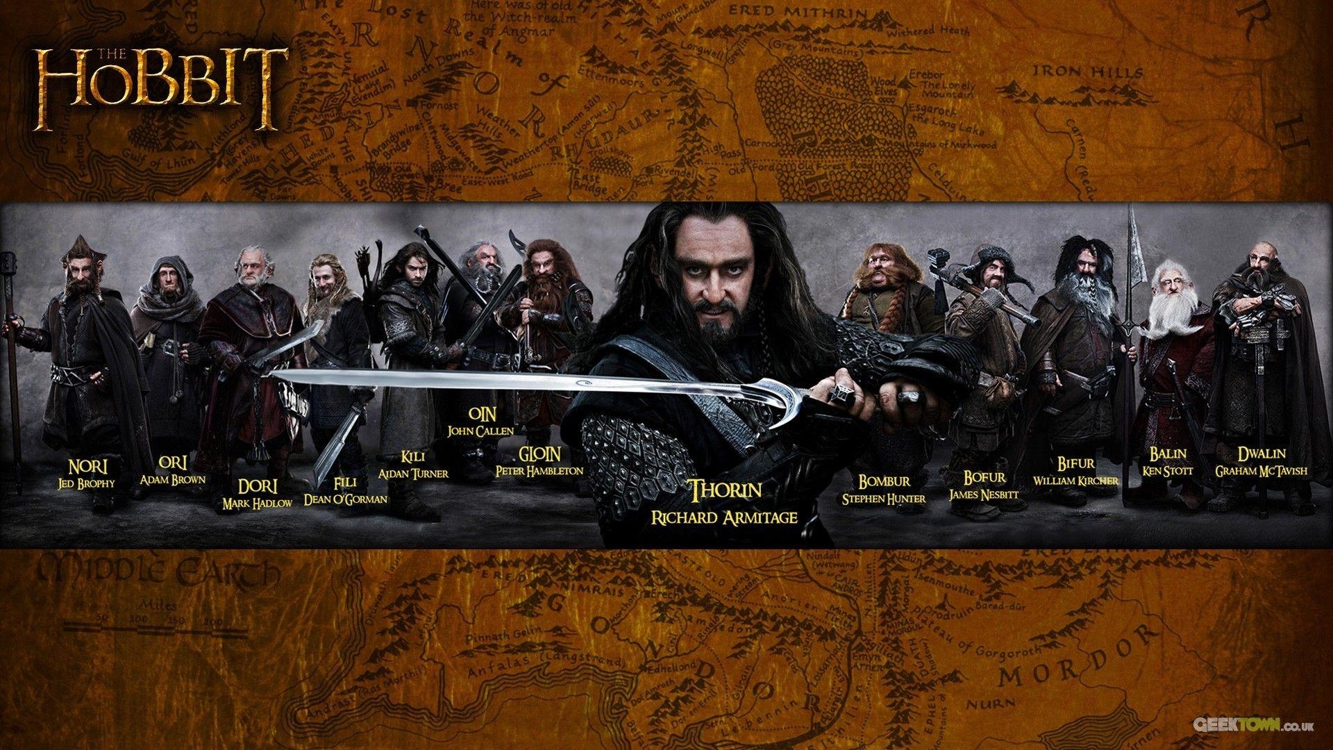 Thorin, Hobbit, Reise, Tolkien, Zwerge, 1920x1080 Full HD Desktop