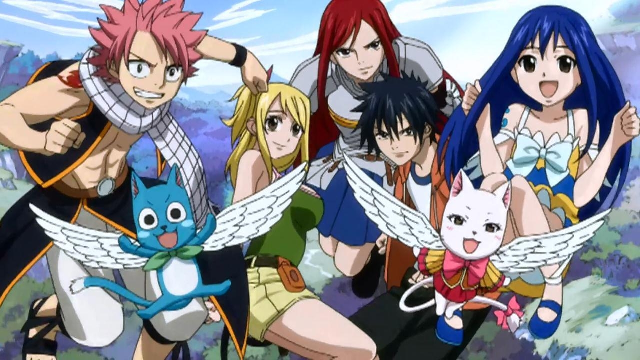 Fairy Tail, Anime Sammlung, HD, Fantasy, 1280x720 HD Desktop