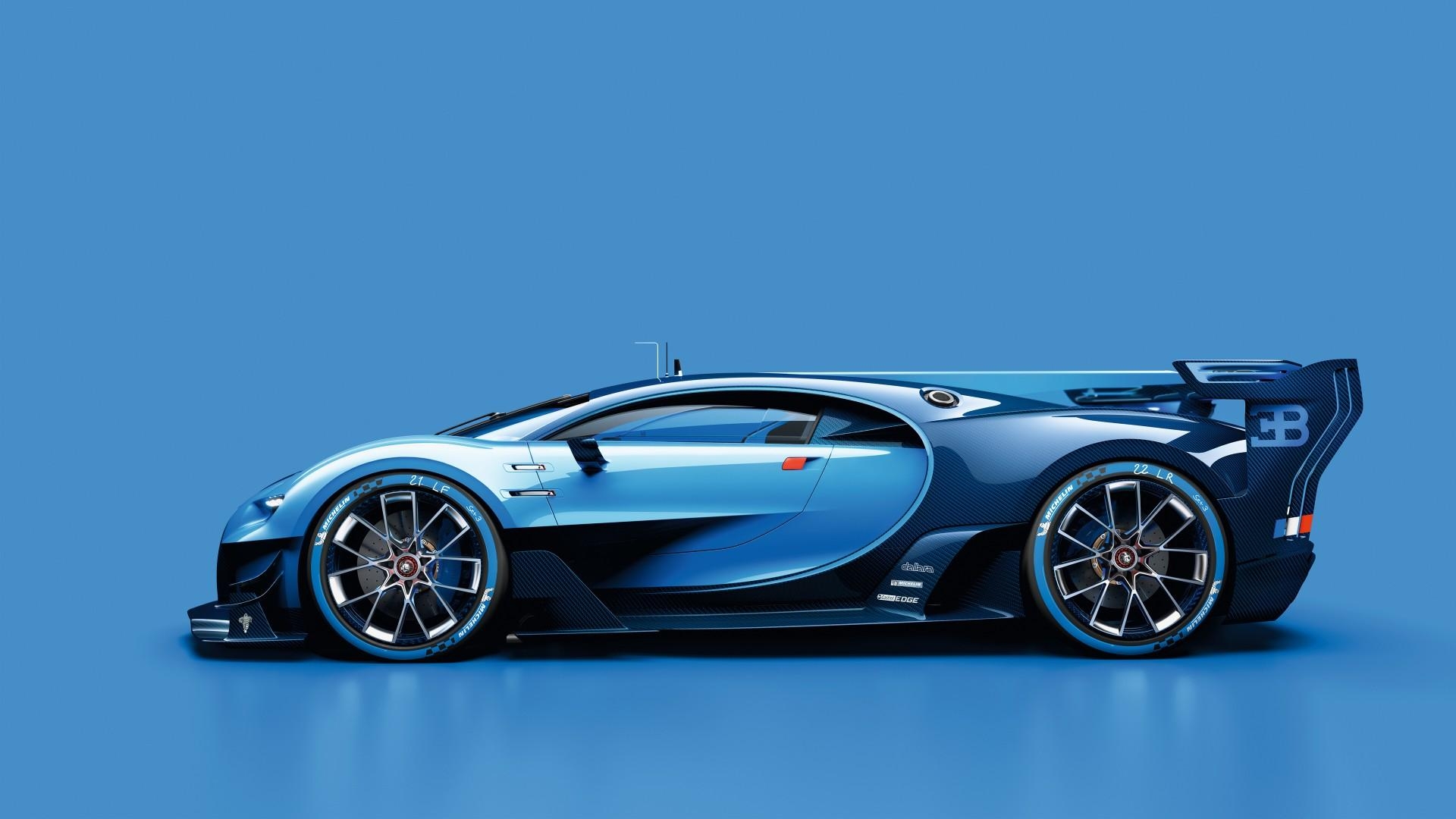 Gran Turismo 7, Bugatti Vision, Auto, 2015, HD, 1920x1080 Full HD Desktop