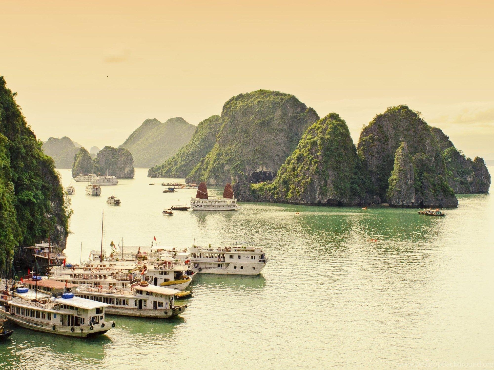 Halong Bucht, Blick, HD, Vietnam, Meer, 2000x1500 HD Desktop