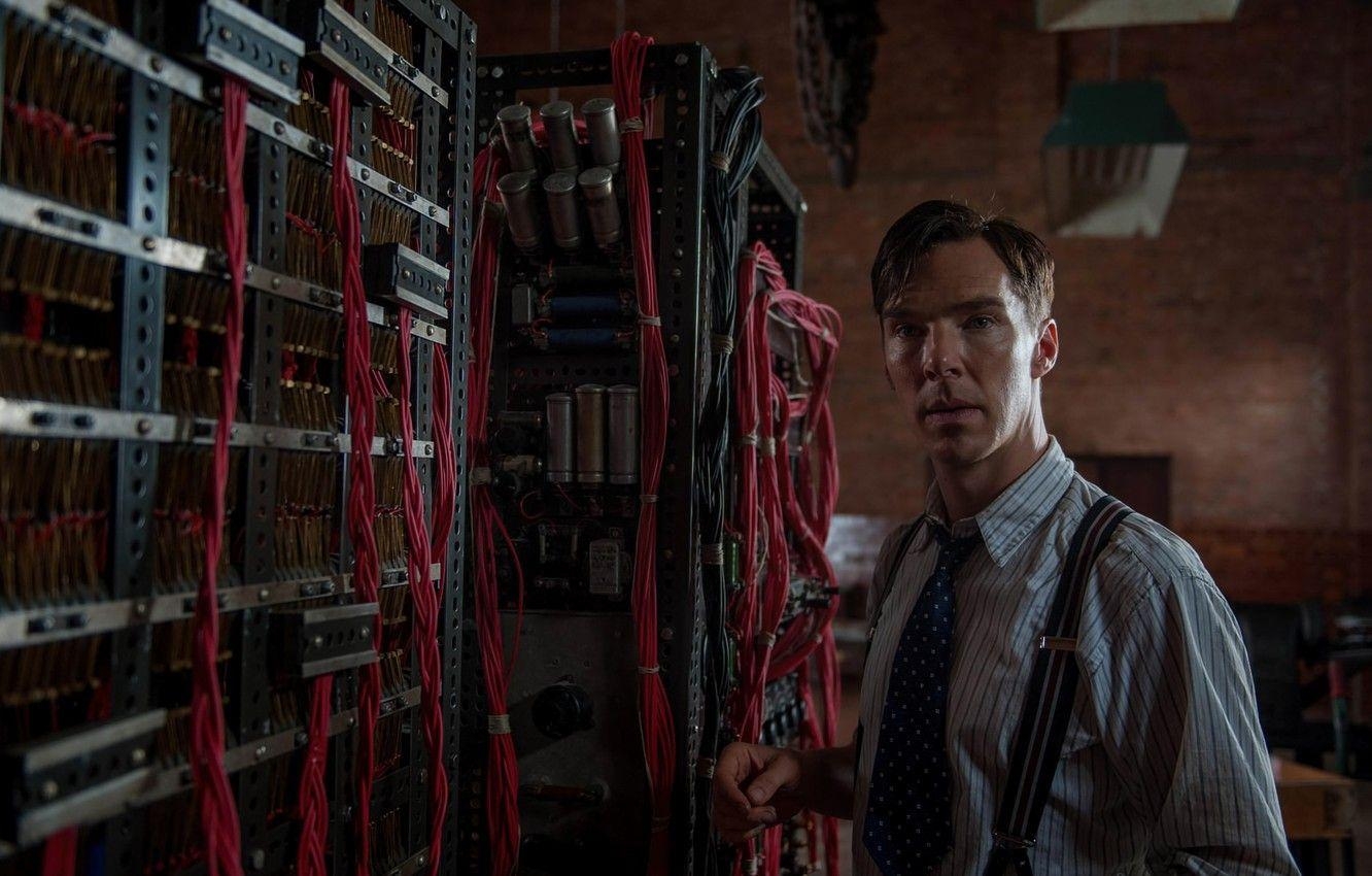 Mechanismus, Twilight, Benedict Cumberbatch, Alan Turing, Film, 1340x850 HD Desktop