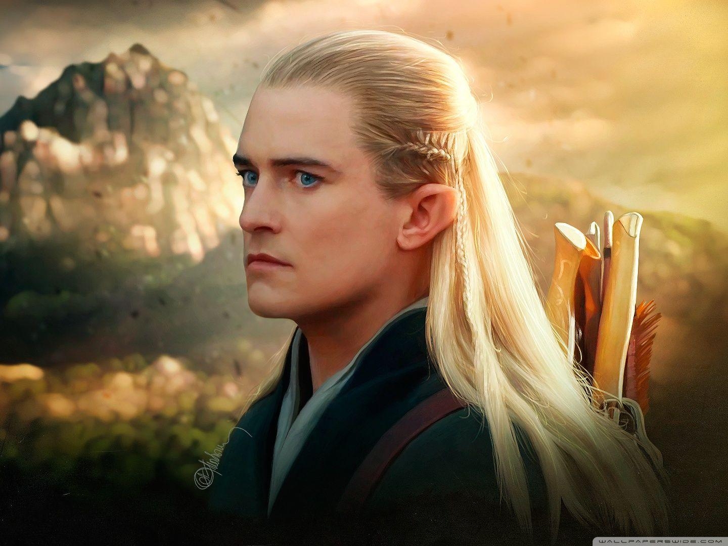 Legolas, Hobbit, 4K, HD, Film, 1440x1080 HD Desktop