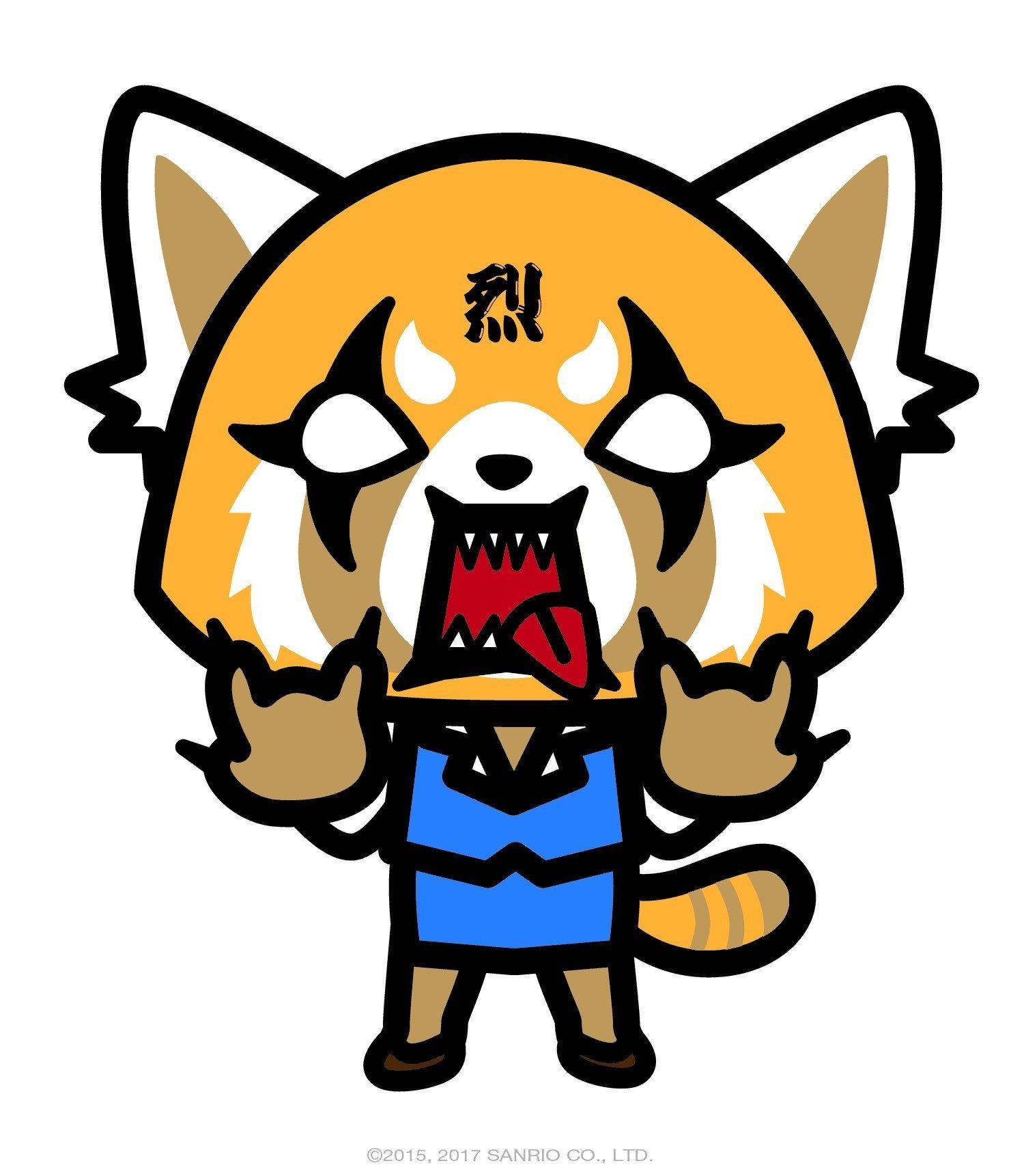 Aggretsuko Anime, Sanrio Maskottchen, Netflix Serie, Retsuko, Japan, 1500x1730 HD Handy