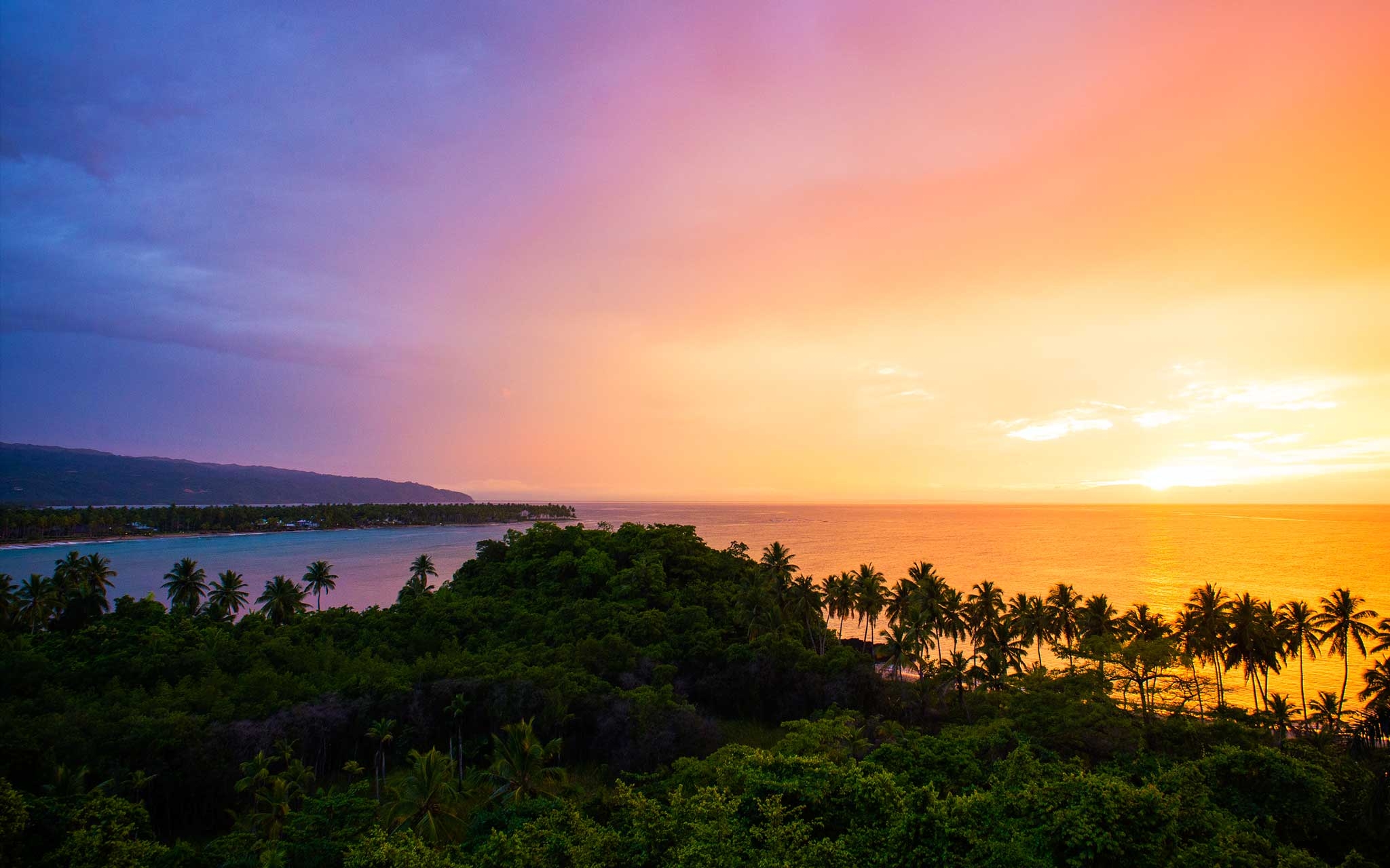 Karibik, Sonnenuntergänge, Allure, Dominikanische Republik, Reisen, 2050x1280 HD Desktop