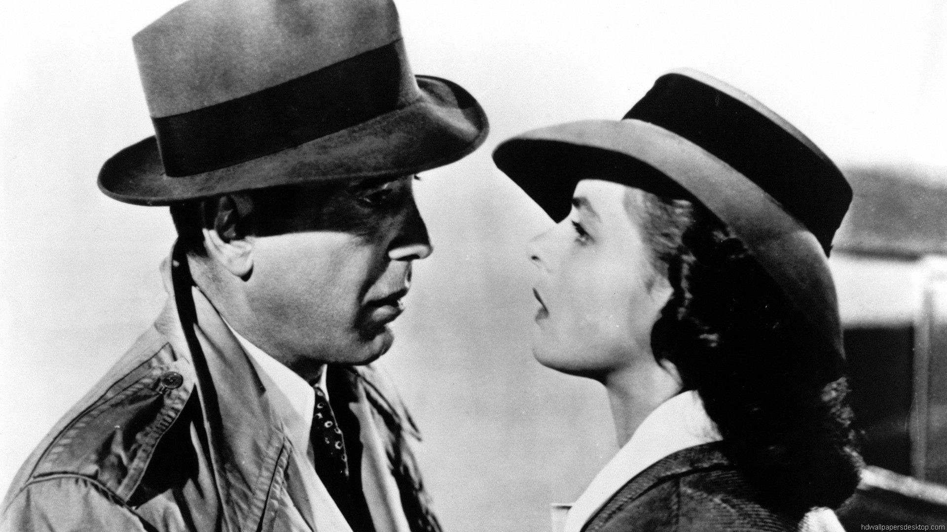 Casablanca, Filmklassiker, 1942, Bogart, Bergman, 1920x1080 Full HD Desktop