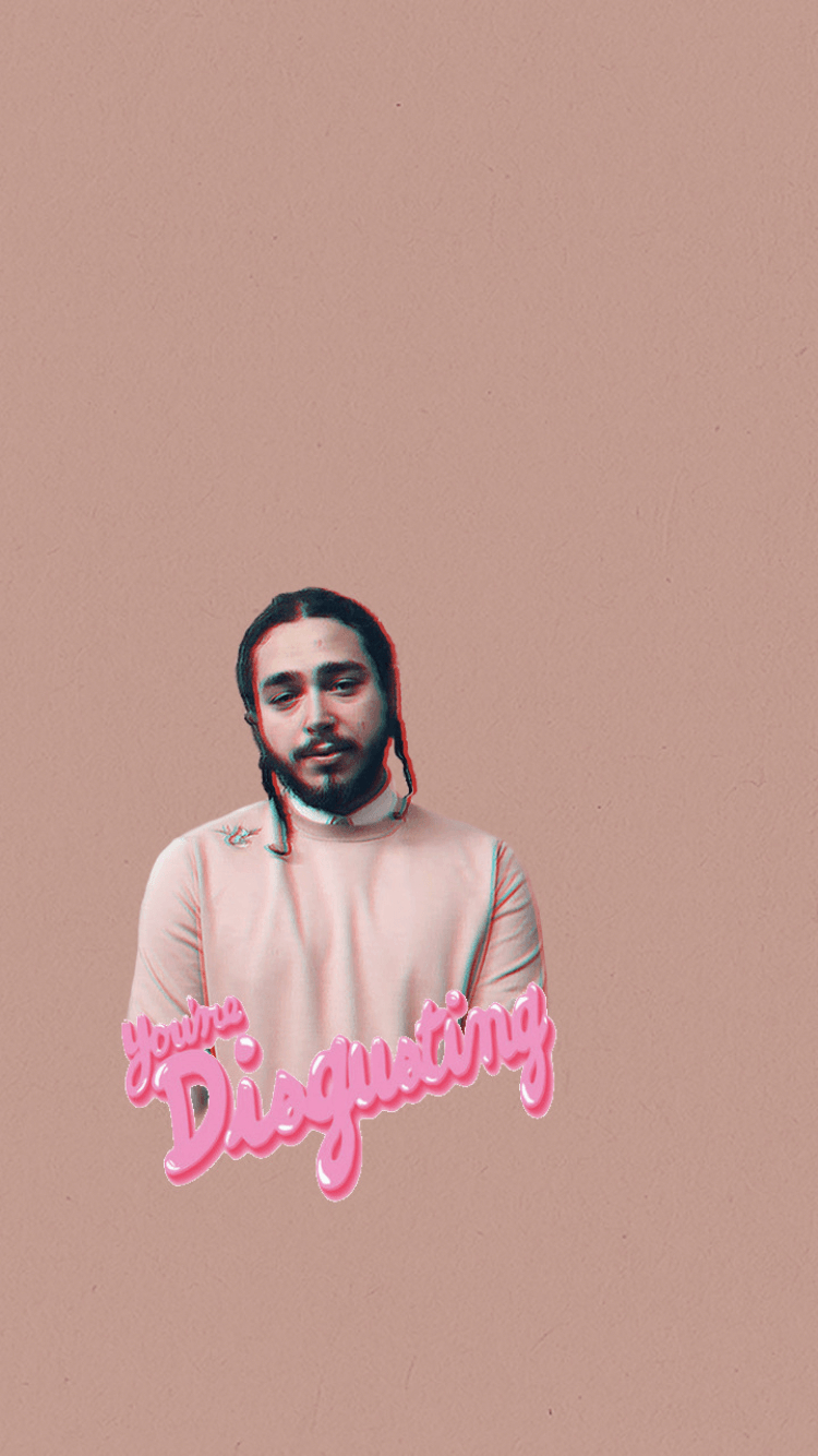 Post Malone, Hintergrund, Thema, Musiker, Kunst, 750x1340 HD Handy