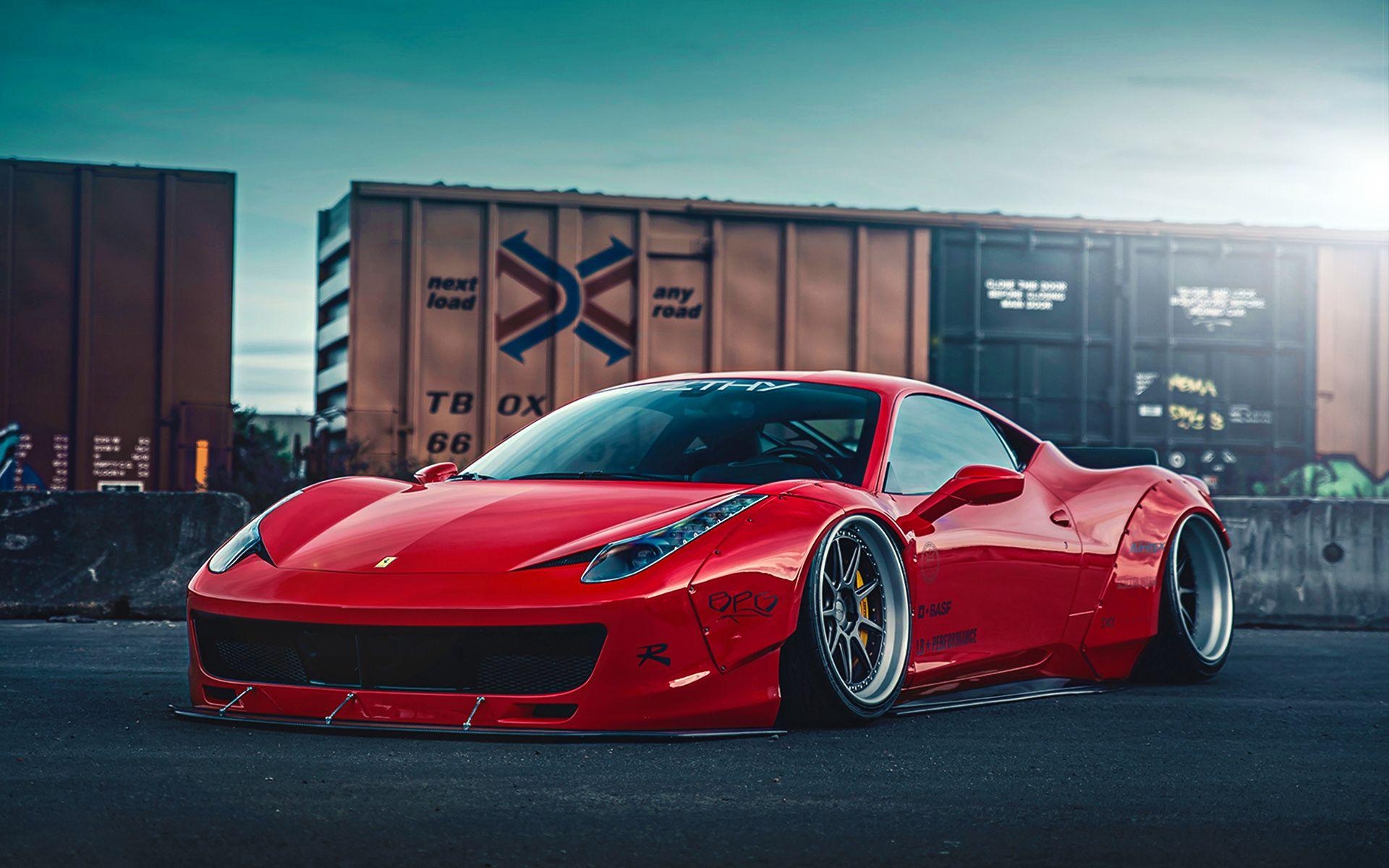 Ferrari 458, Liberty Walk, Luxusauto, HD, Hintergrundbild, 1920x1200 HD Desktop