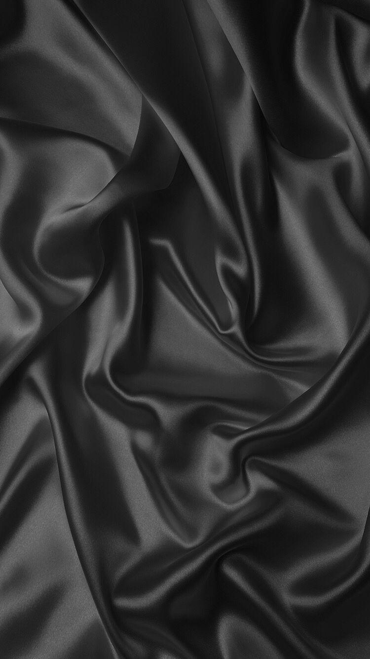 Satin, Schwarz, iPhone, Hintergrund, Seide, 750x1340 HD Handy