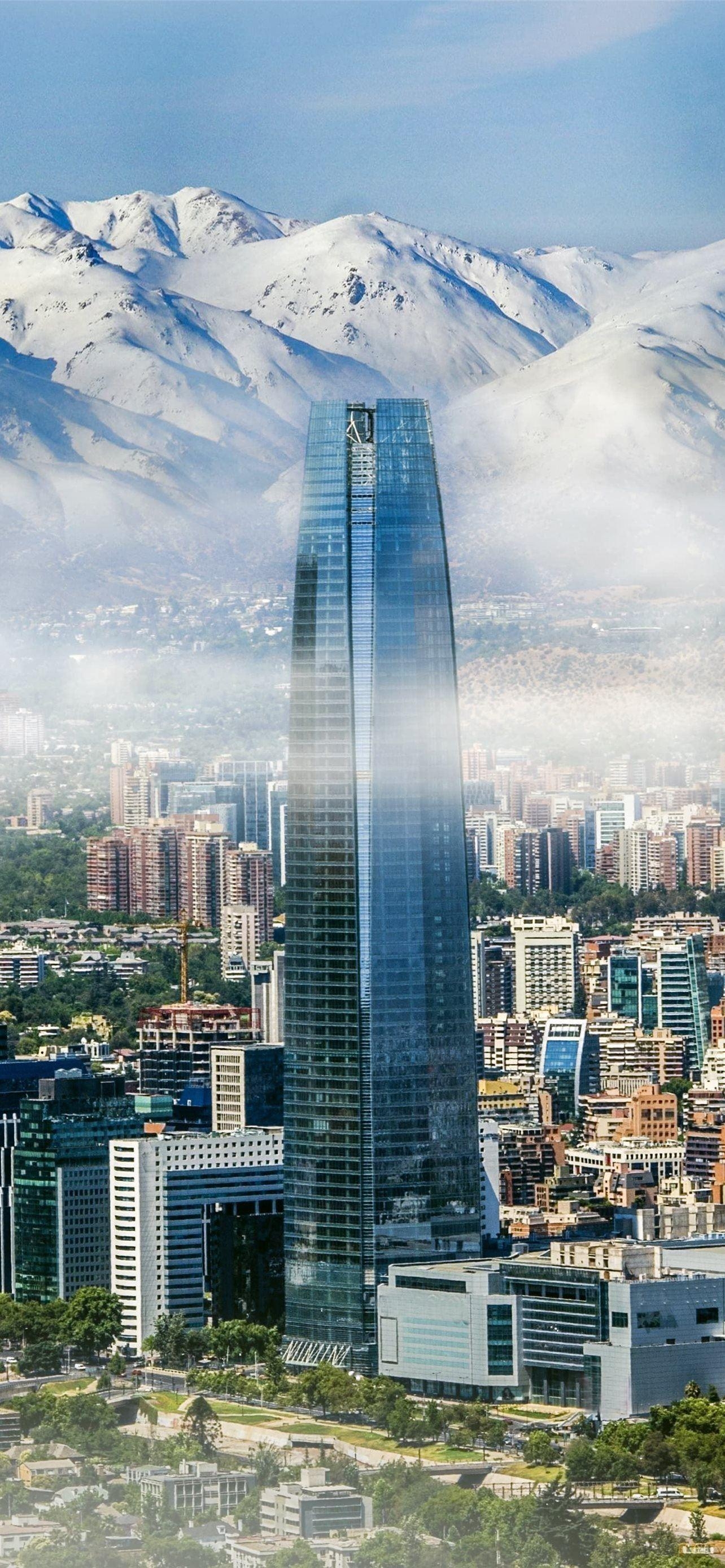 Santiago Chile, iPhone Wallpaper, Kostenlos, Download, Reisen, 1290x2780 HD Handy