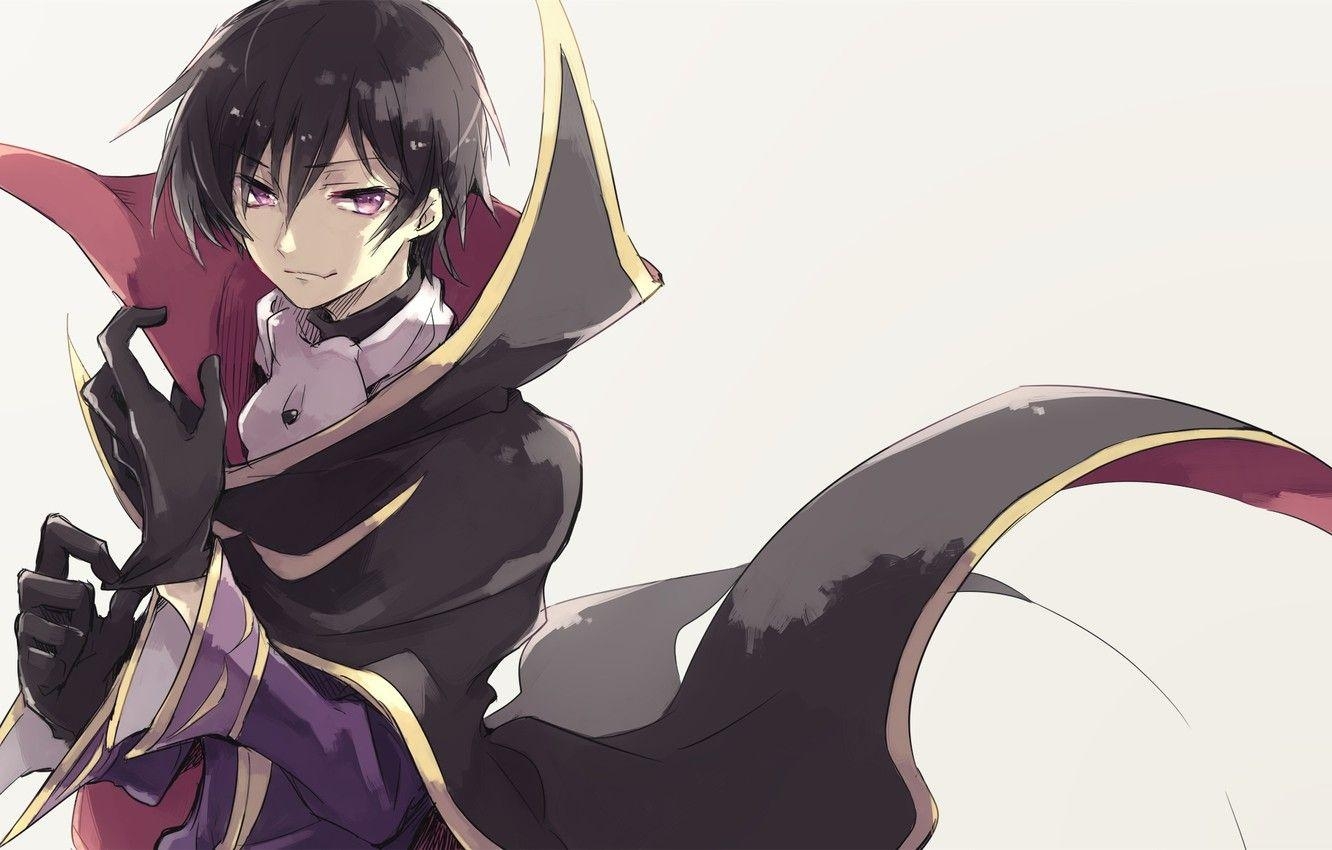 Lelouch Lamperouge, Code Geass, Anime, Look, Hintergrund, 1340x850 HD Desktop