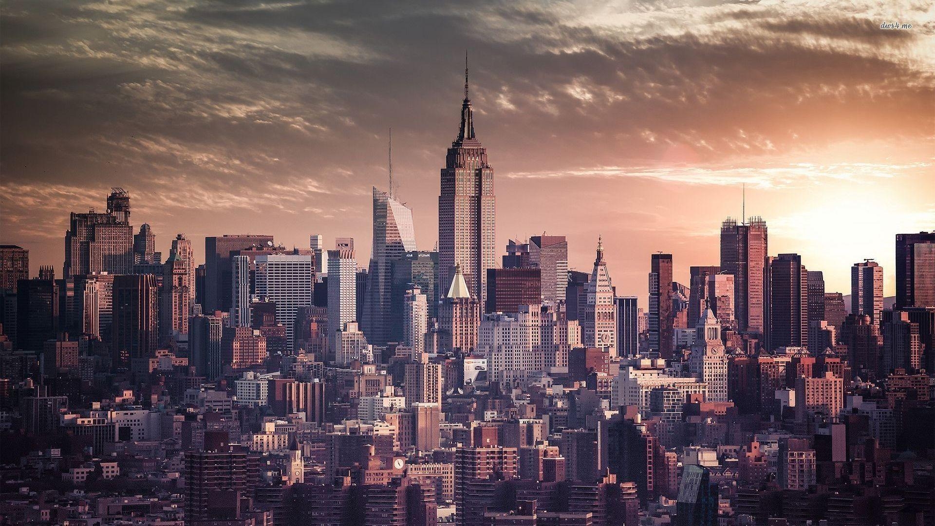 4K, New York, Hintergrundbild, Stadt, Skyline, 1920x1080 Full HD Desktop