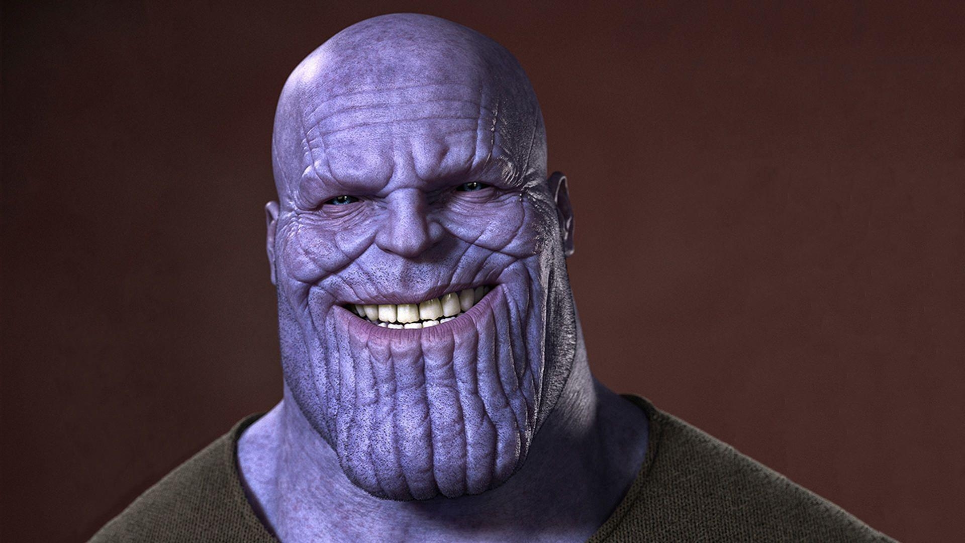 Thanos, lächelnd, Full HD, Hintergrund, Kino, 1920x1080 Full HD Desktop