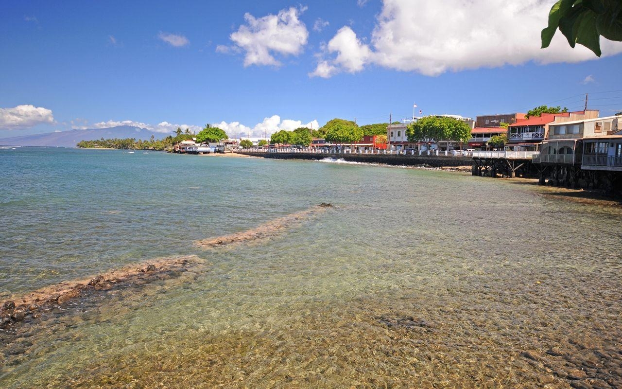 Lahaina, Insel, Hawaii, Pazifik, Strand, 1280x800 HD Desktop