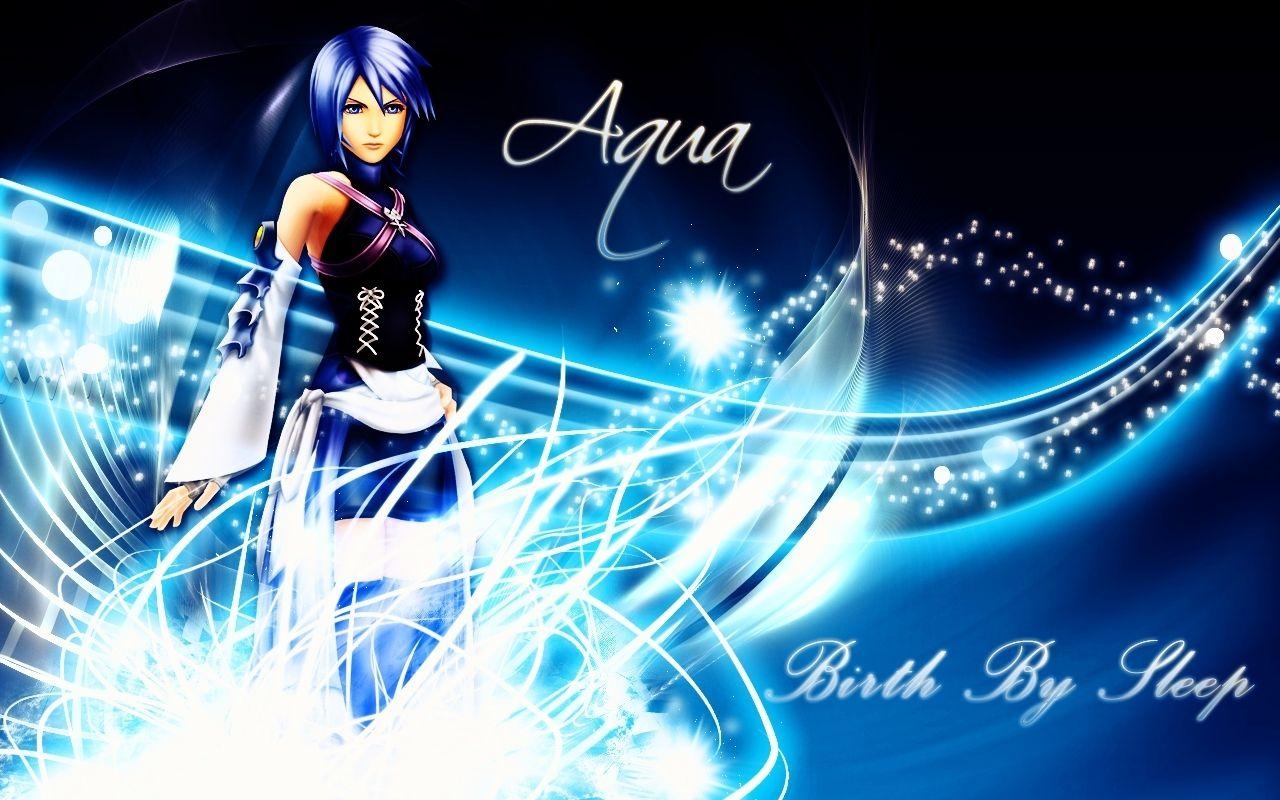 Aqua, Gaming, Kingdom Hearts, Hintergrund, Anime, 1280x800 HD Desktop