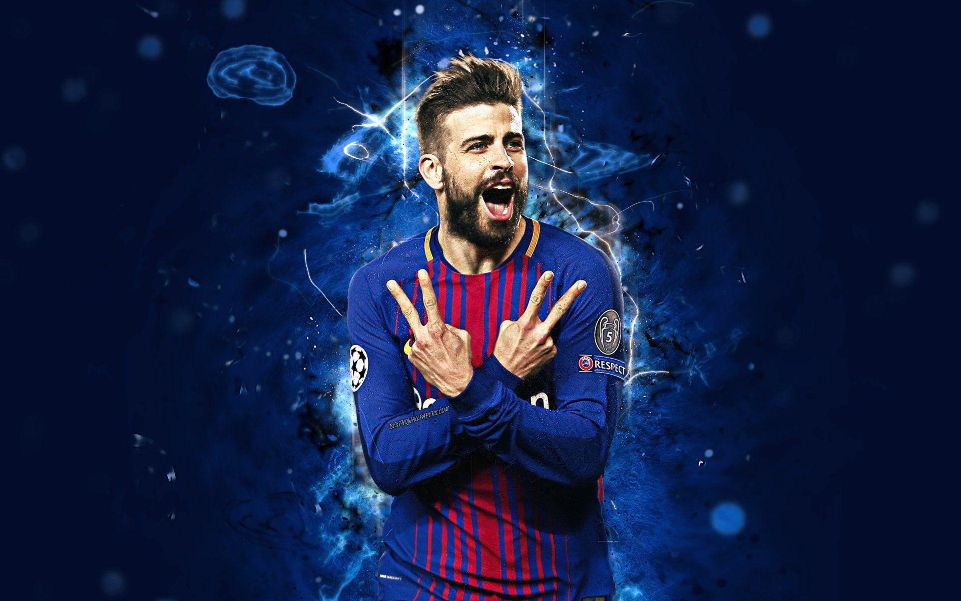 Gerard Piqué, Hintergrund, Sport, Bild, Fußball, 1920x1200 HD Desktop