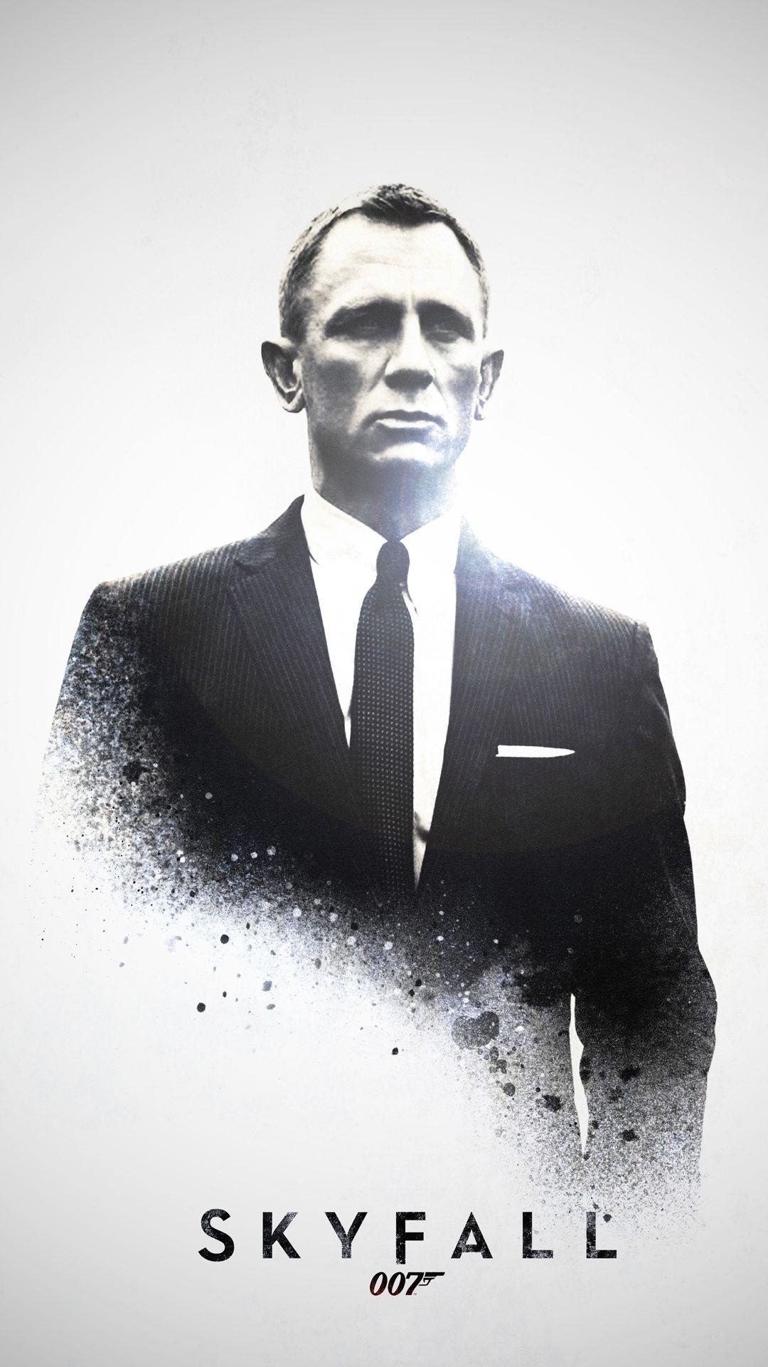 Skyfall, James Bond, 007, Filmposter, Action, 1080x1920 Full HD Handy