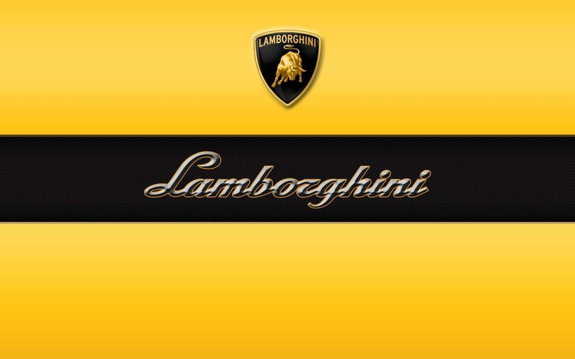 Gold, Lamborghini, Logo, HD, Marken, 1920x1200 HD Desktop