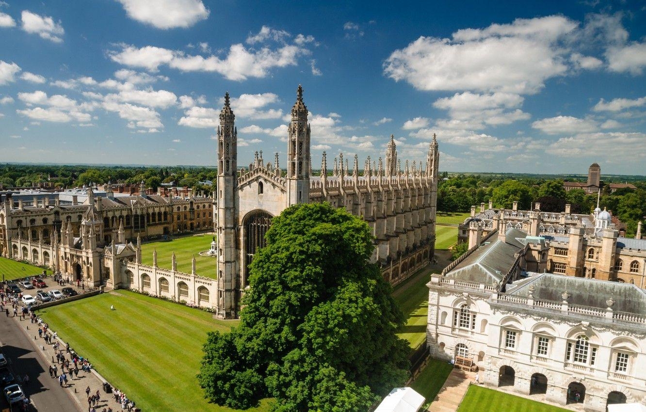 Cambridge Universität, England, Kapelle, Reisen, College, 1340x850 HD Desktop