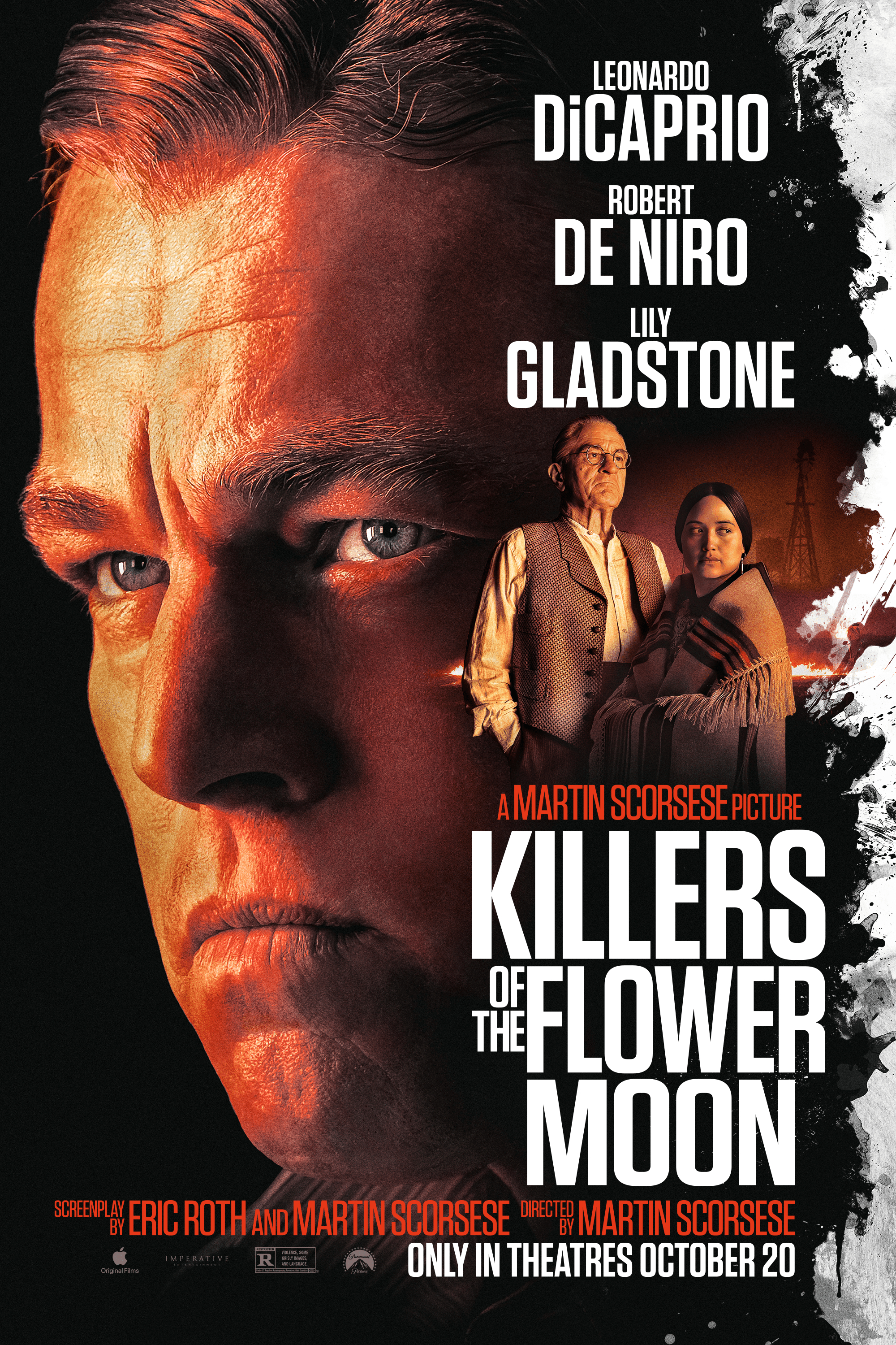 Killers of the Flower Moon, Drama, Krimi, historische Ereignisse, Film, 2000x3000 HD Handy