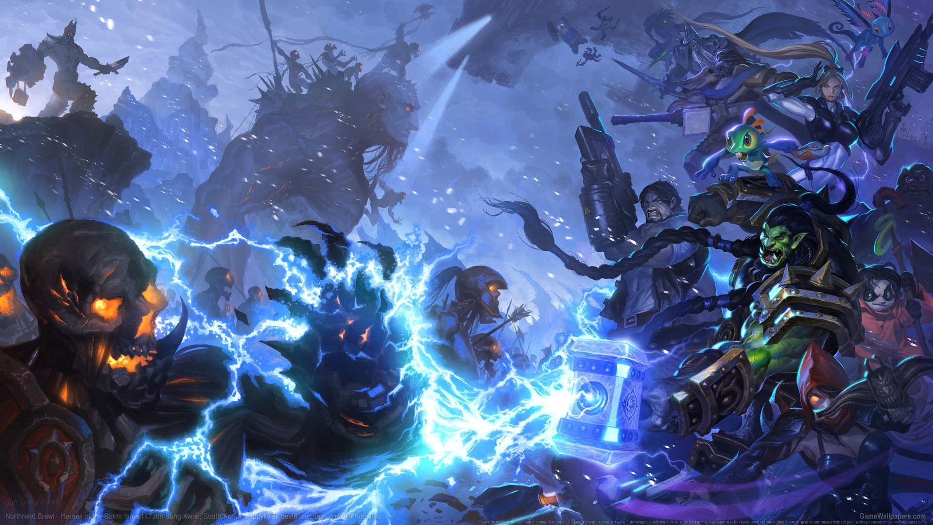 Heroes of the Storm, Android, Hintergrund, Gaming, Blizzard, 1920x1080 Full HD Desktop