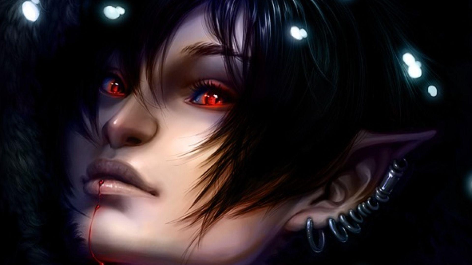 Vampir, Dämon, Nacht, Kreatur, Unheilig, 1920x1080 Full HD Desktop