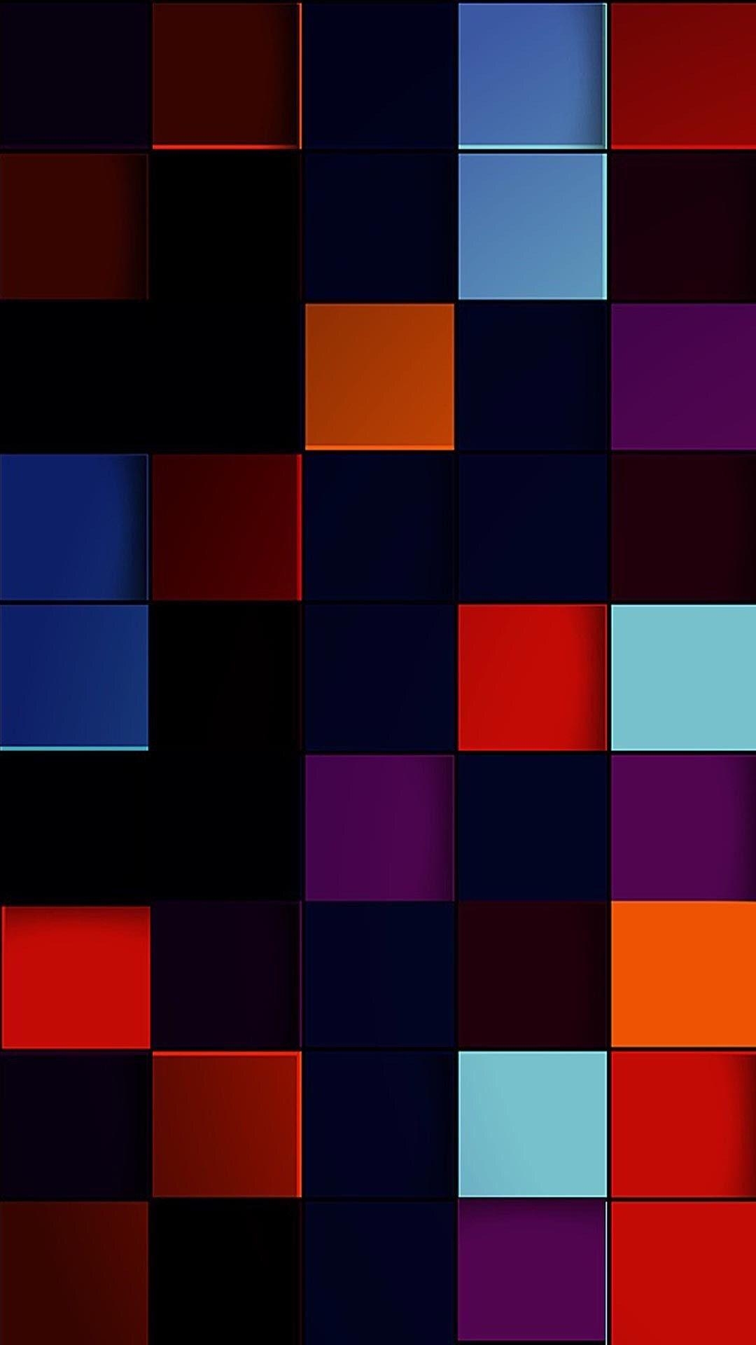 Bunte Formen, Abstrakt, Grafik, Geometrisch, Kreativ, 1080x1920 Full HD Handy