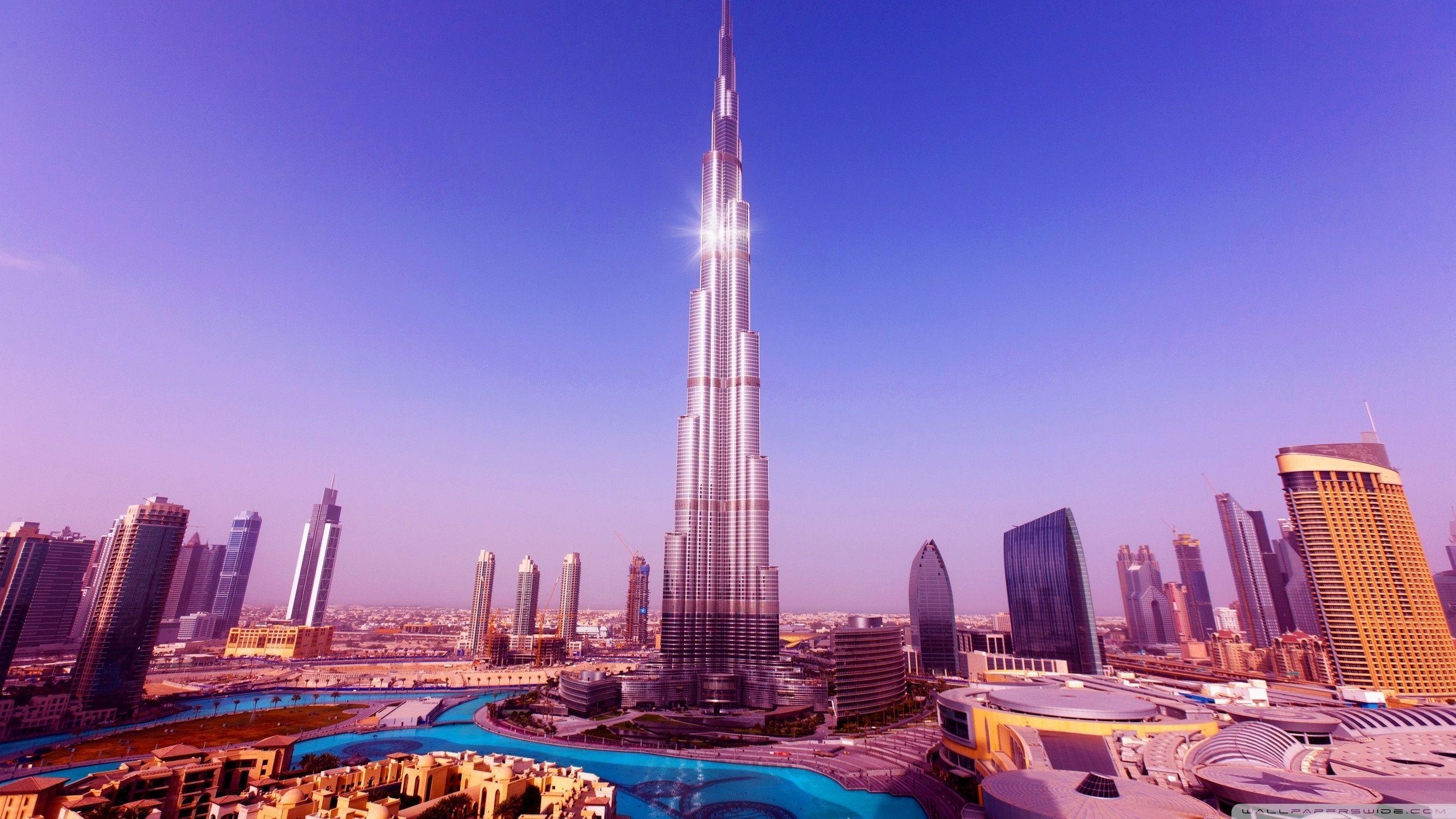 Burj Khalifa, Dubai, Tourismushighlight, Modernes Design, VAE, 2560x1440 HD Desktop