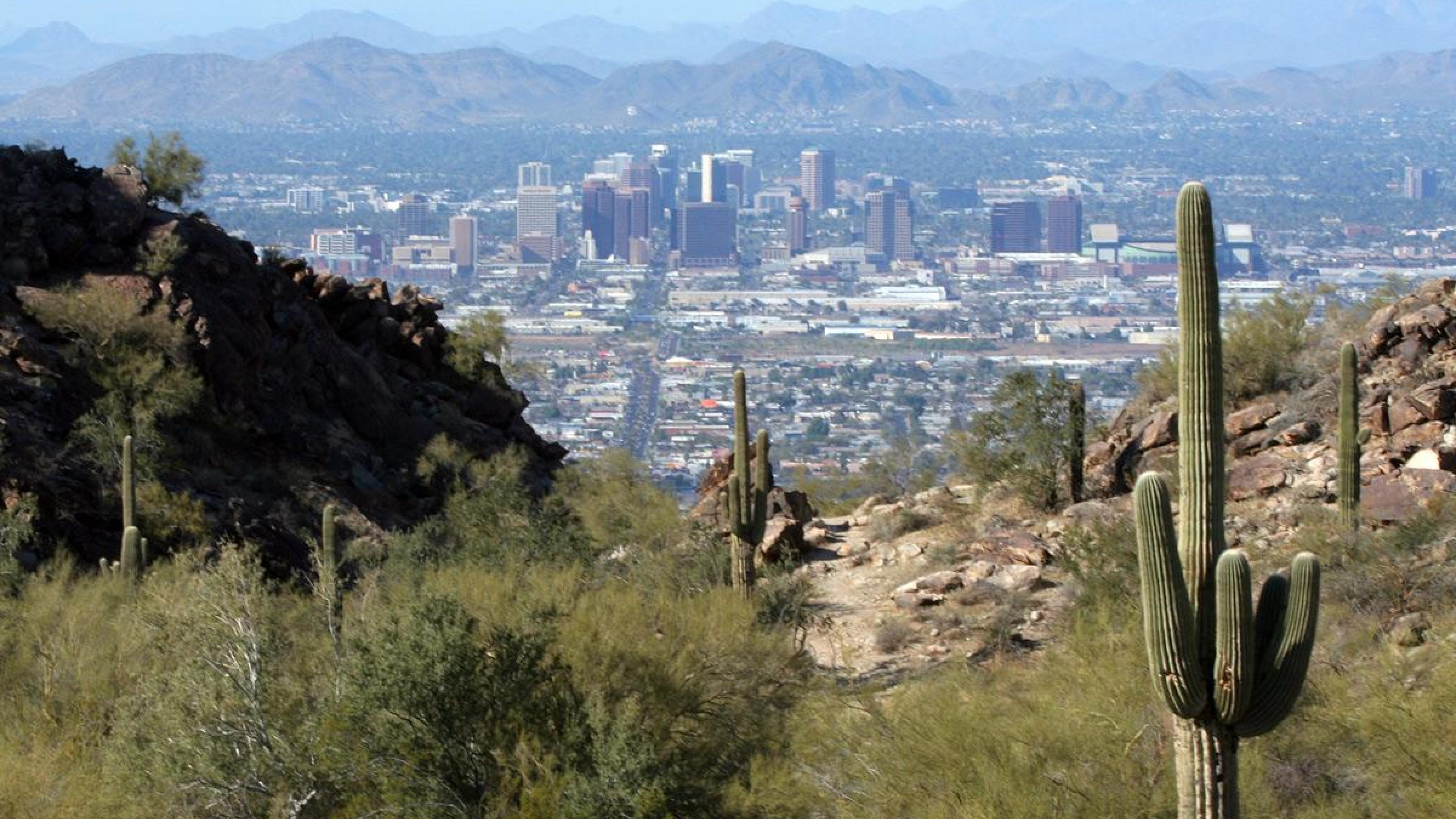 Phoenix Arizona, Stadt, Reisen, USA, Wüste, 3840x2160 4K Desktop