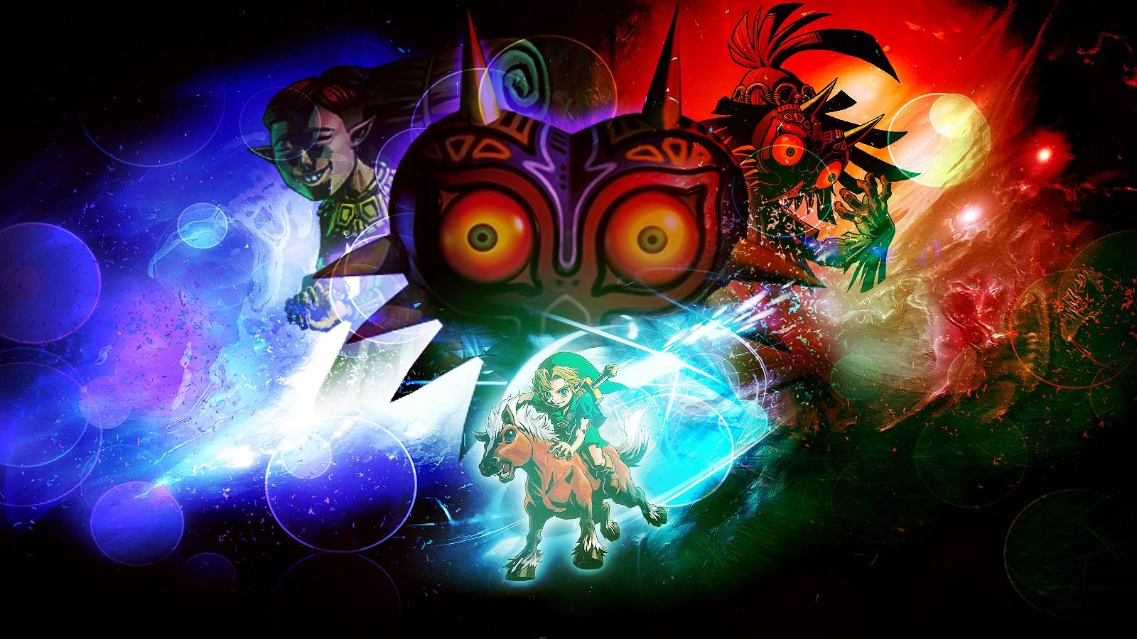 Majora's Mask, Zelda, Nintendo, Gaming, Wallpaper, 1600x900 HD Desktop