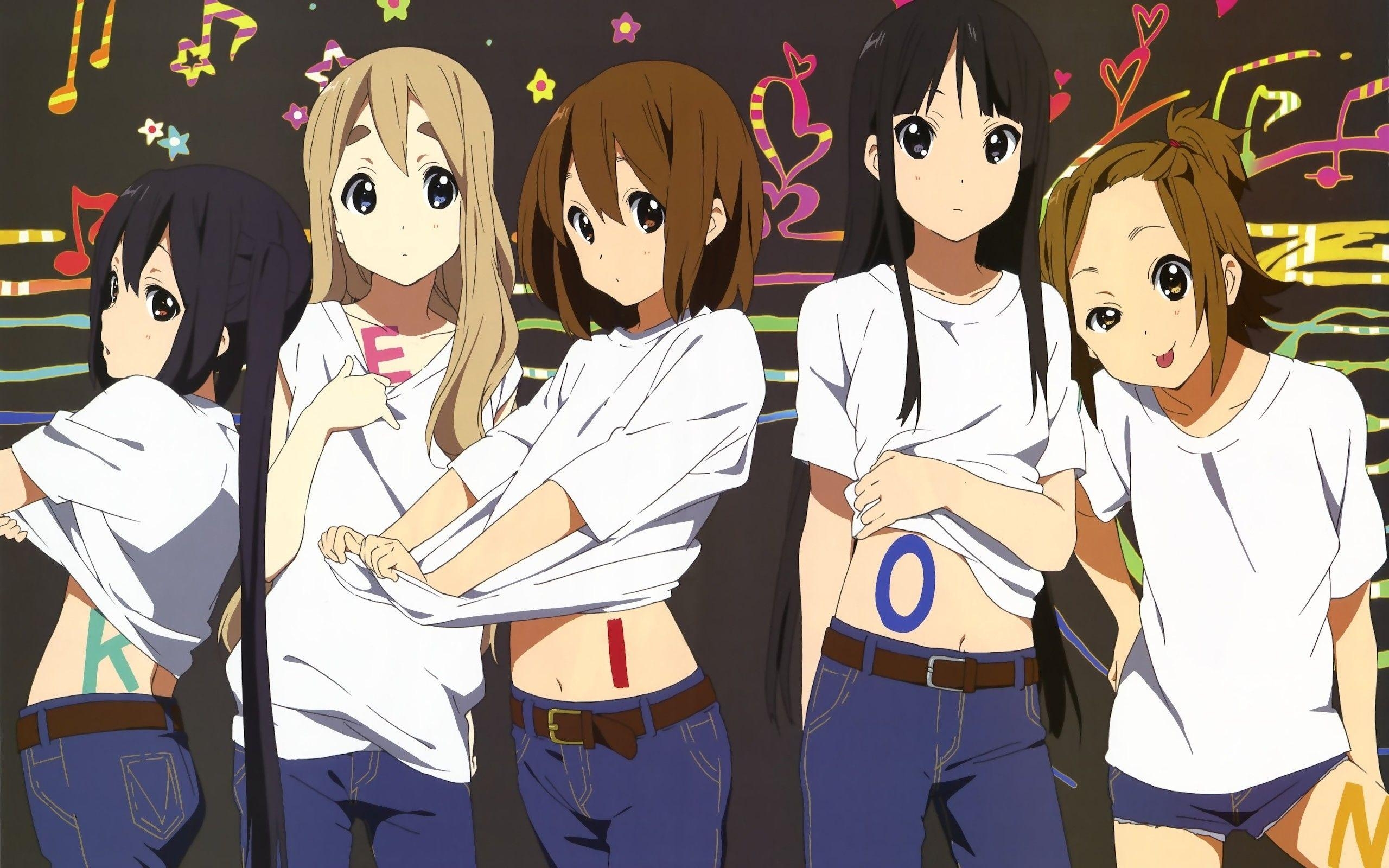 K-ON!, Anime, Hintergrund, Musikband, Schulleben, 2560x1600 HD Desktop