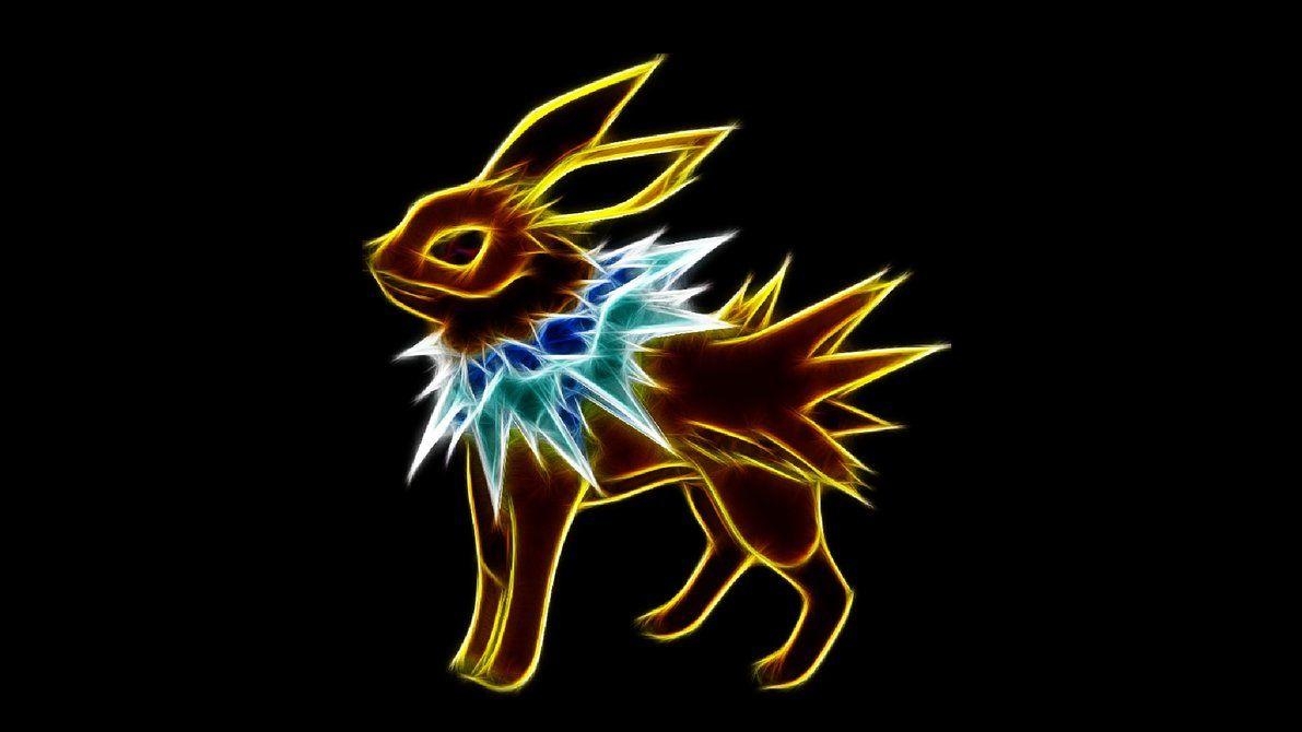 Jolteon, Pokemon, Schnell, Elektro, Gelb, 1200x670 HD Desktop