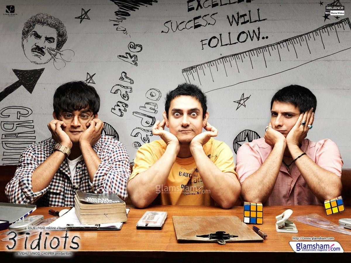 3 Idiots, Film, Aamir Khan, Bollywood, Komödie, 1200x900 HD Desktop