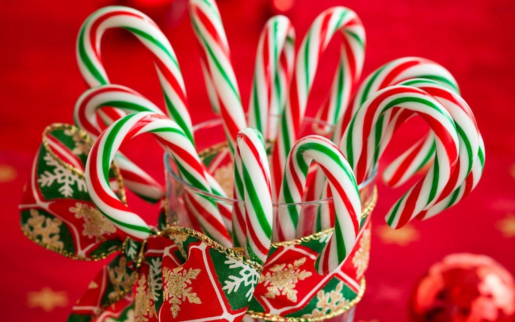 Farbenfroh, Candy Cane, Weihnachten, Süßigkeiten, Wallpaper, 1680x1050 HD Desktop