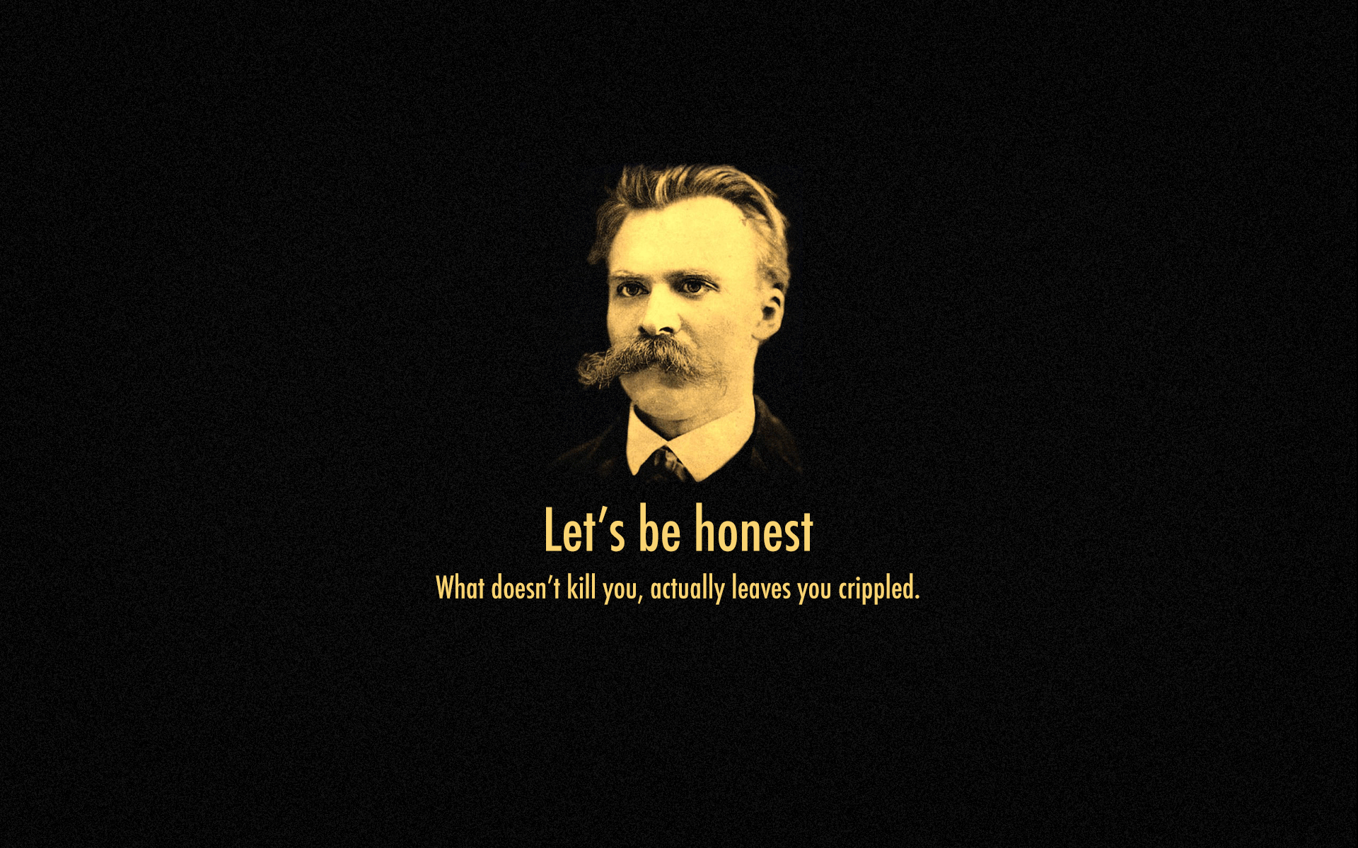 Friedrich Nietzsche, Philosophie, Zitate, Deutsch, Hintergrund, 1920x1200 HD Desktop