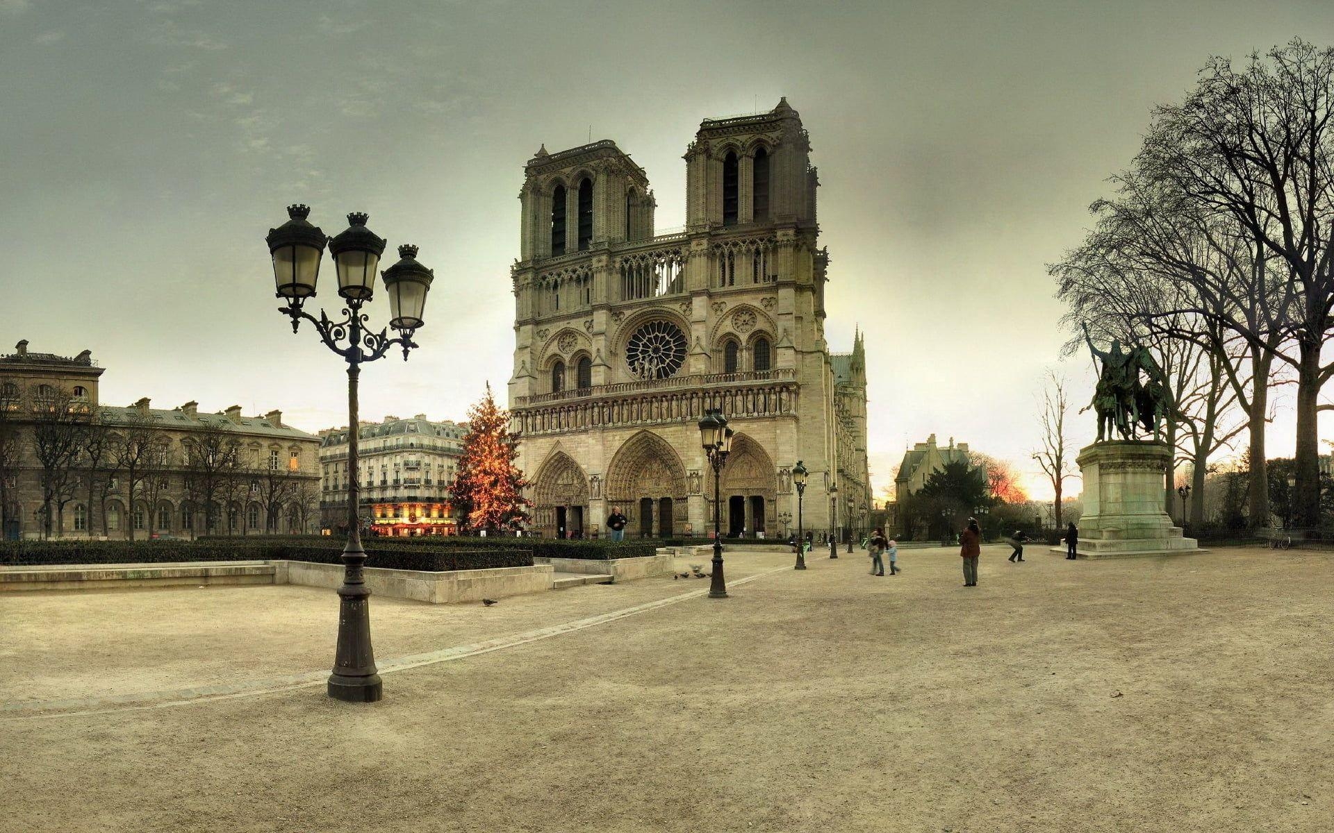 Notre Dame, Paris, HD, Hintergrund, Reisen, 1920x1200 HD Desktop