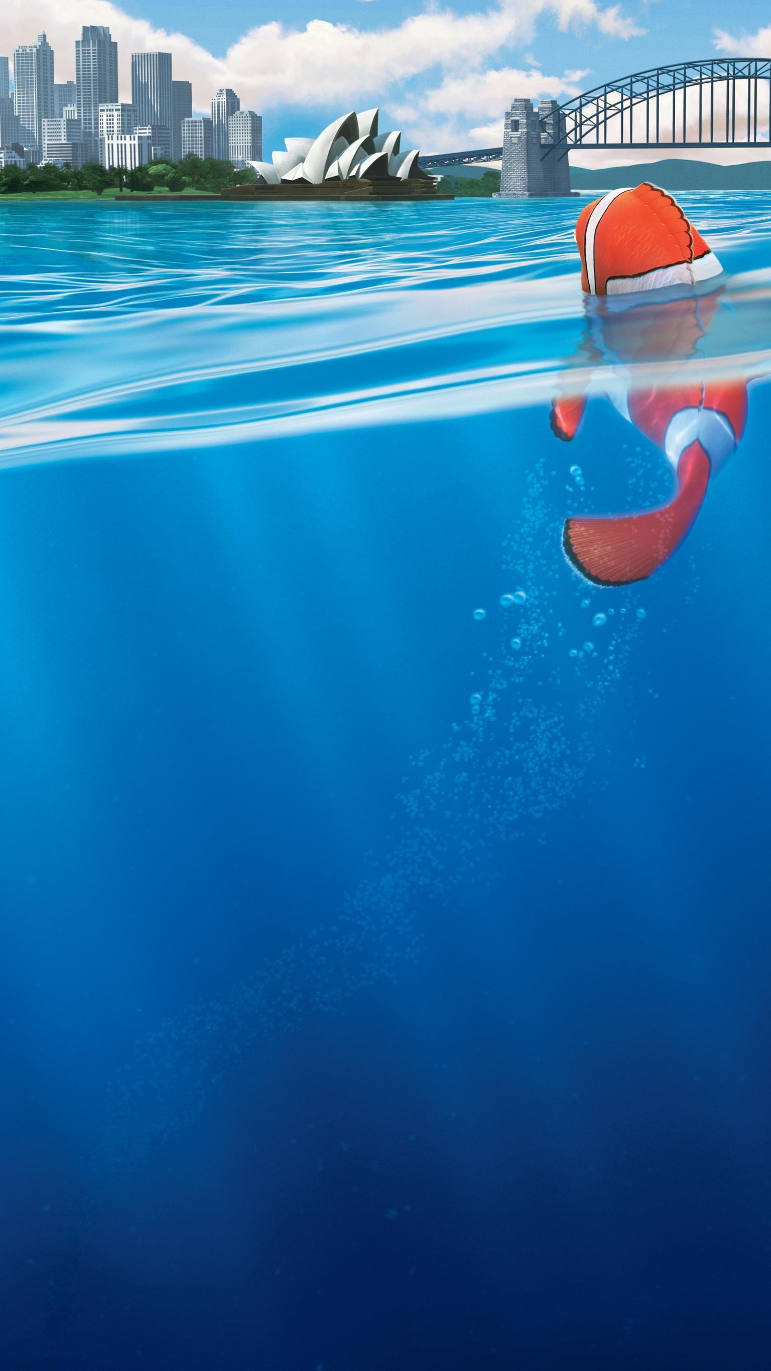 Nemo 2003, Handybild, Pixar Klassiker, 1540x2740 HD Handy