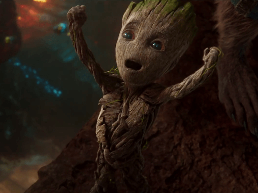 Baby Groot, Filme, Marvel, Guardians, Niedlich, 1030x770 HD Desktop