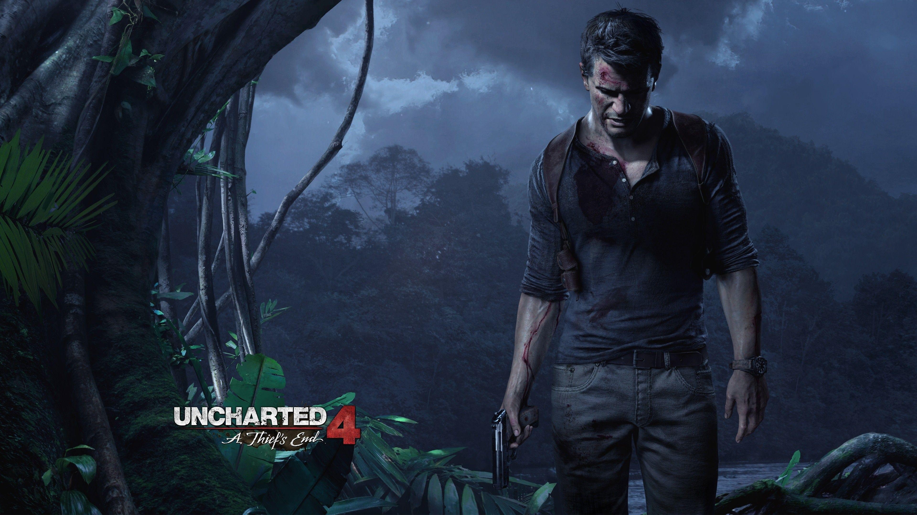 Uncharted, Gaming, Abenteuerspiel, Nathan Drake, Schatzsuche, 3840x2160 4K Desktop