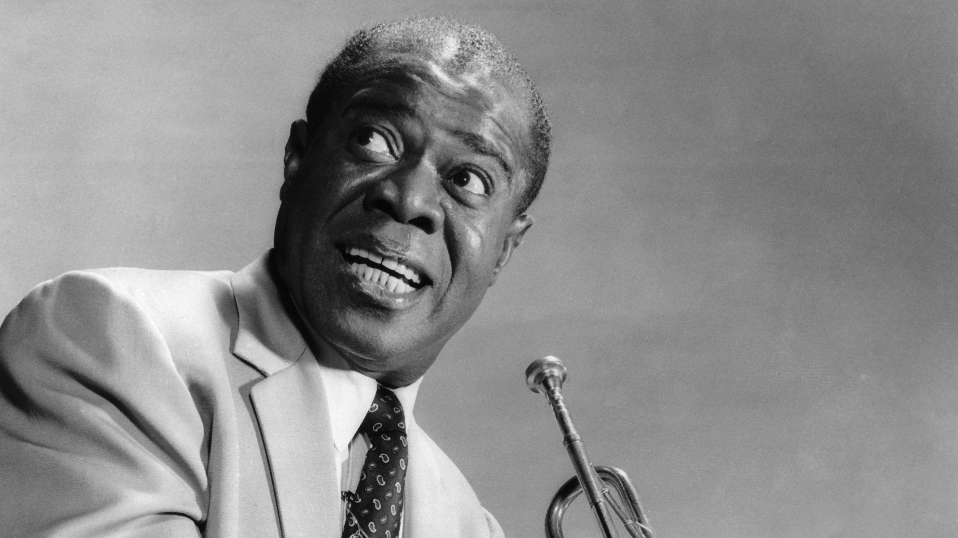 Louis Armstrong, Legende, Jazz, Musik, Trompete, 1920x1080 Full HD Desktop