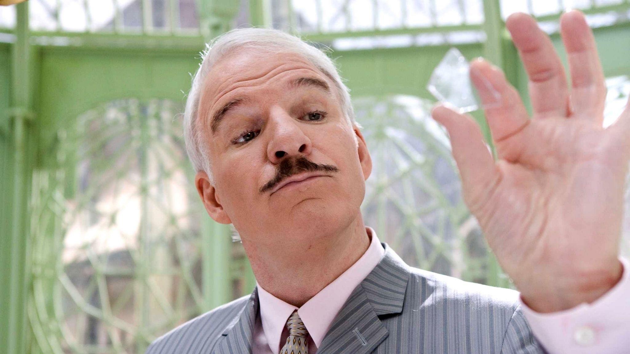 Steve Martin, Graue Emotionen, Charisma, Schauspielkunst, Hollywood, 2050x1160 HD Desktop