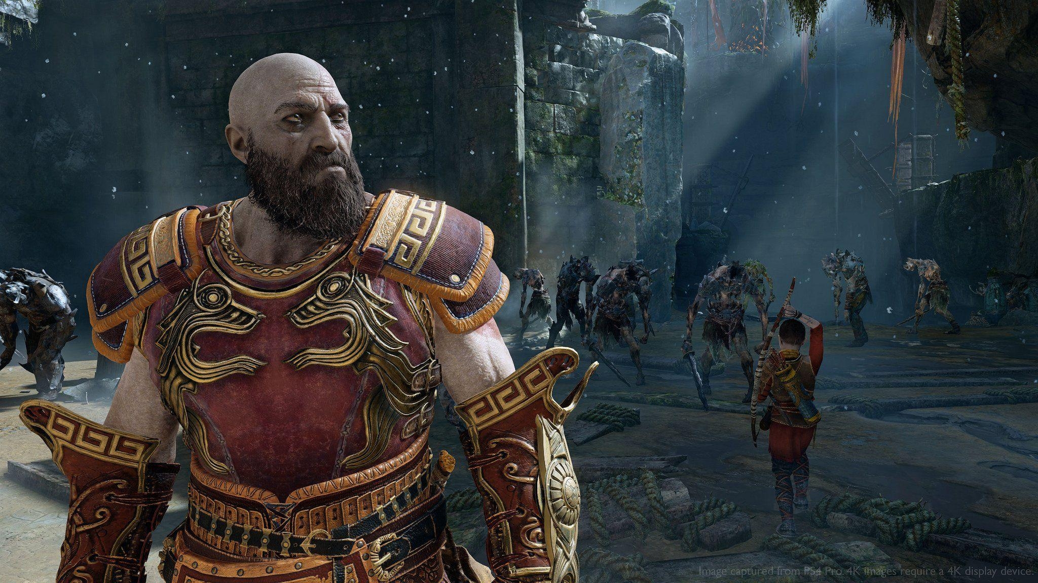 God of War, PS4, neues Spiel, Übertragungen, Funktionen, 2050x1160 HD Desktop