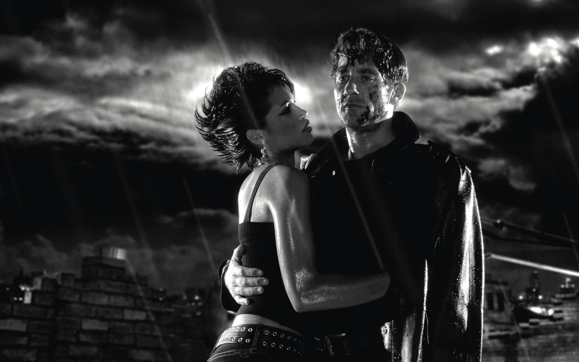 Sin City Film, Comic, Neo-Noir, Schwarz-Weiß, 1920x1200 HD Desktop