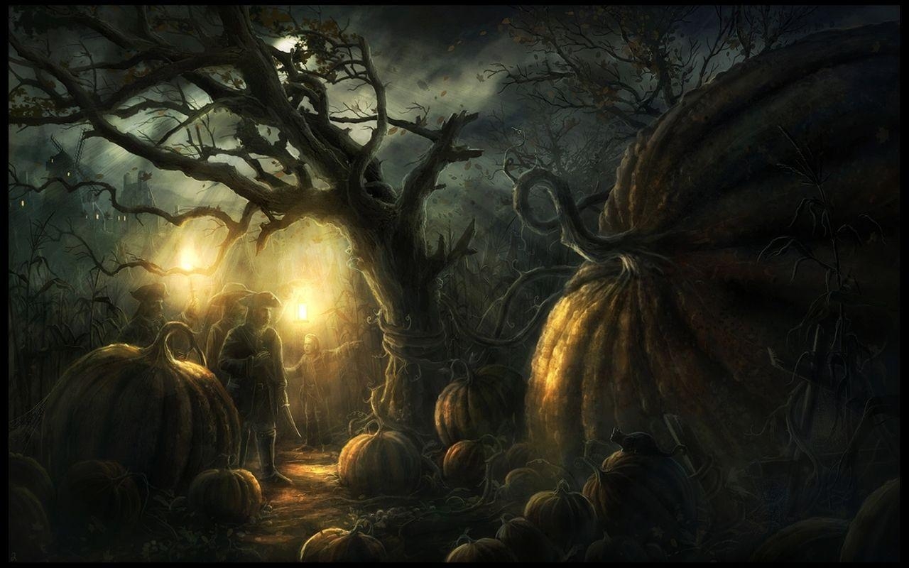 Halloween, Feier, Kostüme, Dekoration, Spaß, 1280x800 HD Desktop